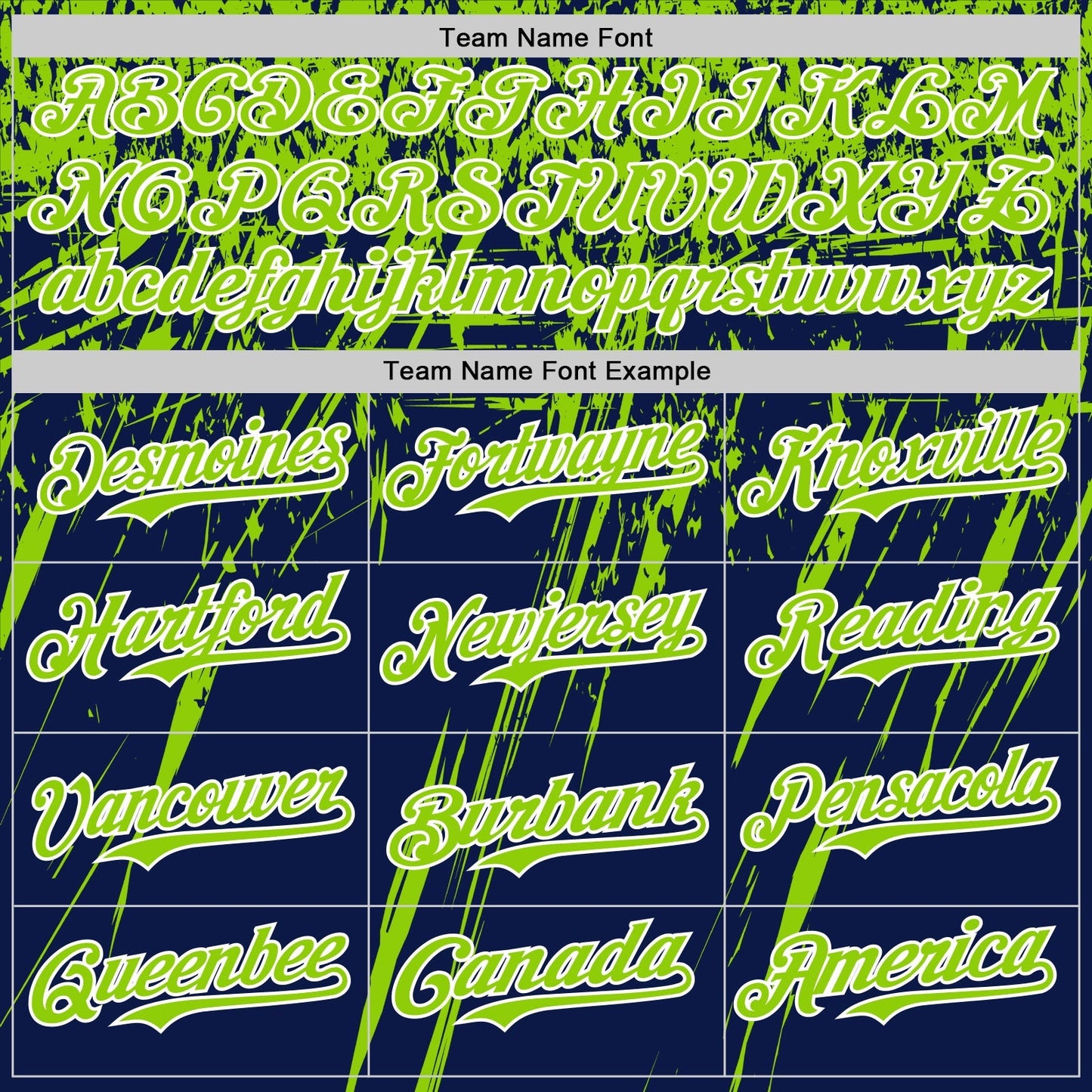 Custom Navy Neon Green-White Distressed Scratch Brush Stroke Authentic Baseball Jersey baseball jersey product view 4
