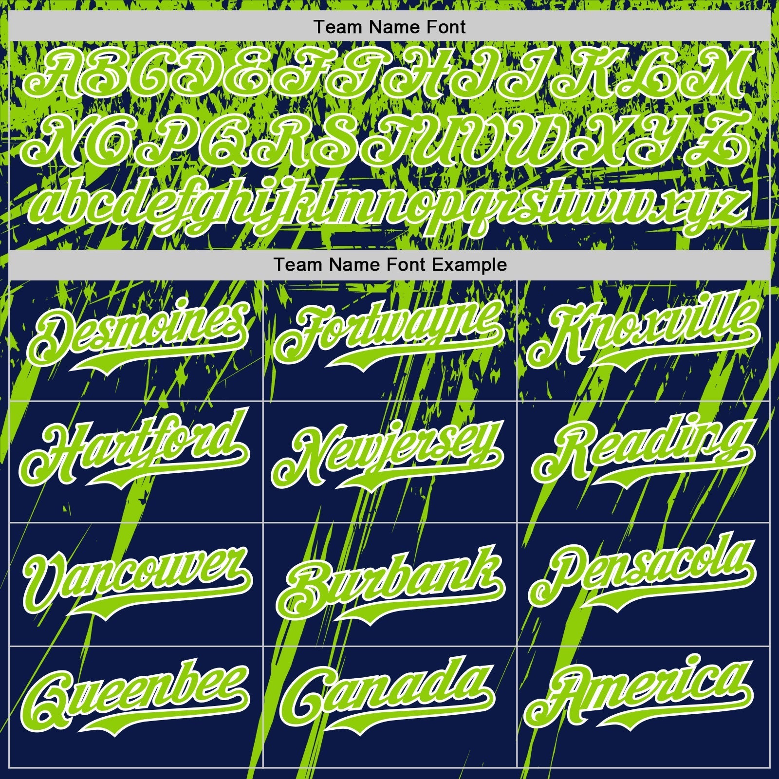 Custom Navy Neon Green-White Distressed Scratch Brush Stroke Authentic Baseball Jersey baseball jersey product view 4