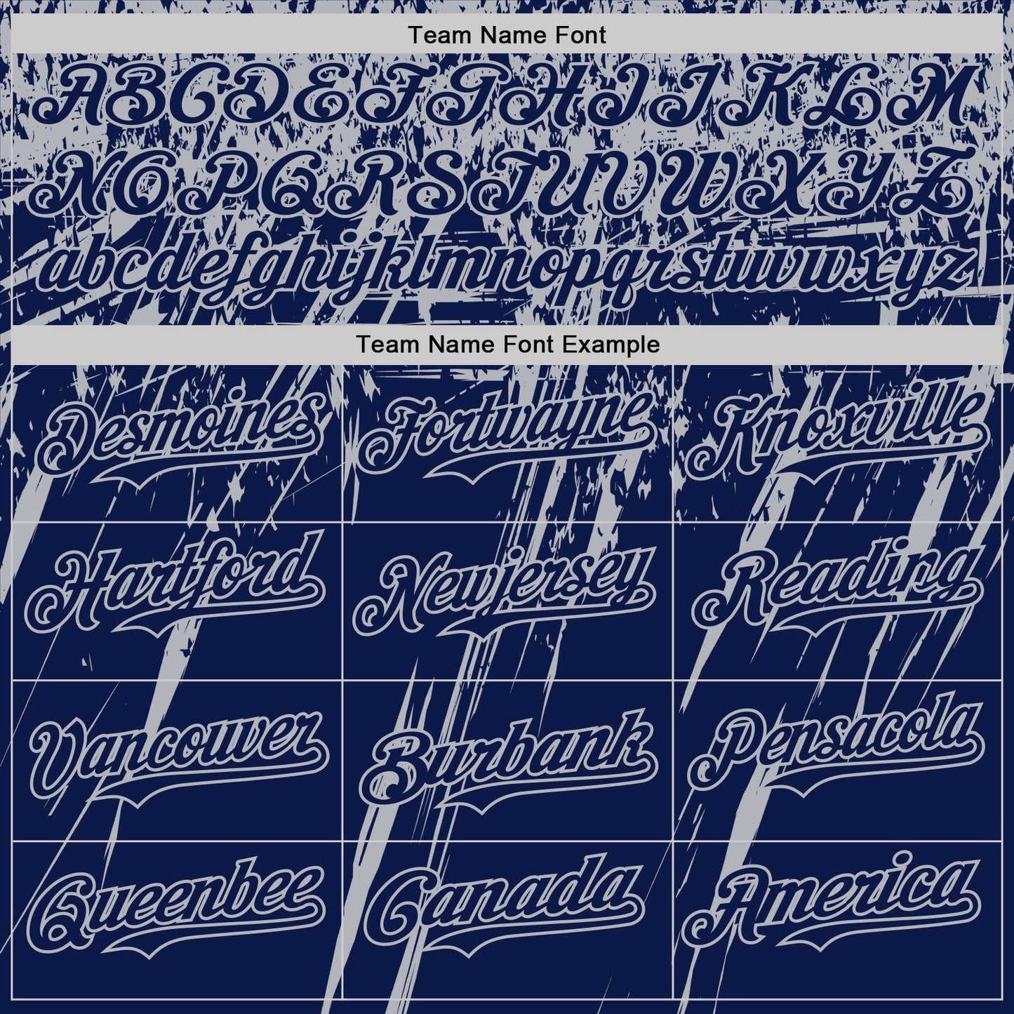 Custom Navy Gray Distressed Scratch Brush Stroke Authentic Baseball Jersey baseball jersey product view 4