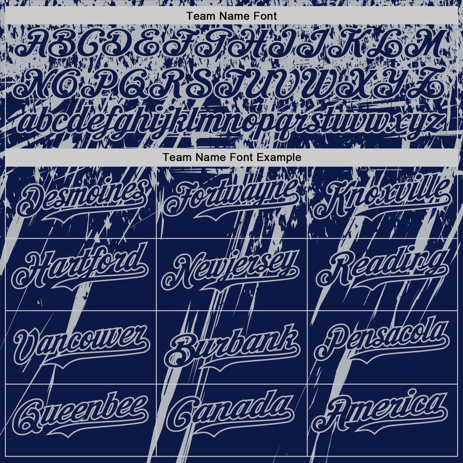 Custom Navy Gray Distressed Scratch Brush Stroke Authentic Baseball Jersey baseball jersey product view 4
