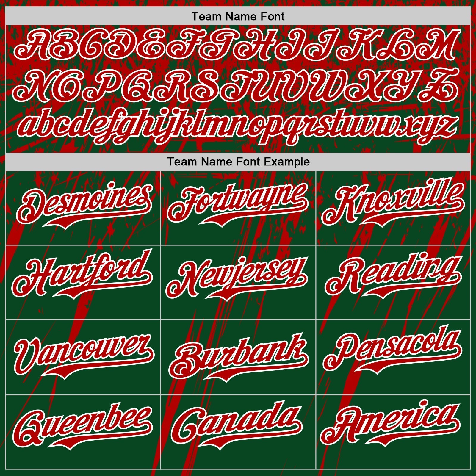 Custom Green Red-White Distressed Scratch Brush Stroke Authentic Baseball Jersey baseball jersey product view 4
