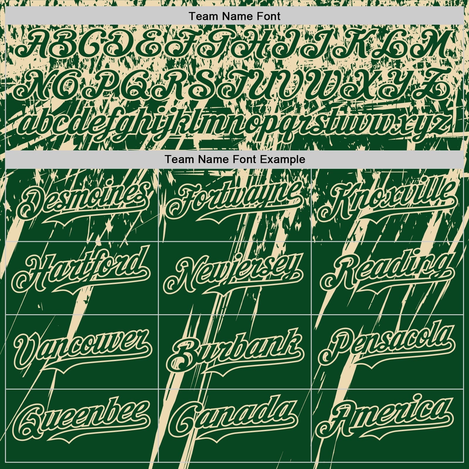 Custom Green Cream Distressed Scratch Brush Stroke Authentic Baseball Jersey baseball jersey product view 4