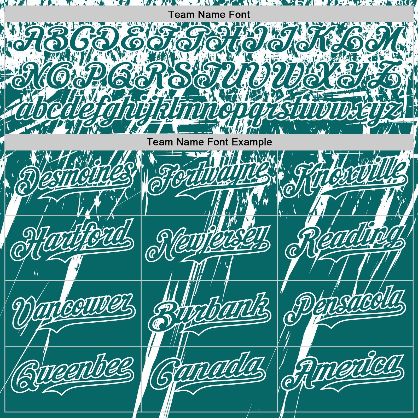 Custom Teal White Distressed Scratch Brush Stroke Authentic Baseball Jersey baseball jersey product view 4
