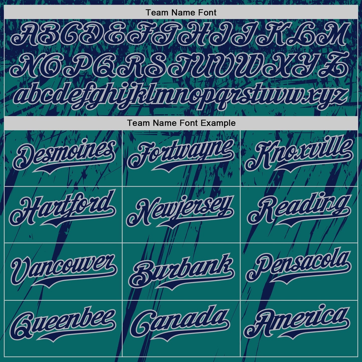 Custom Teal Navy-Gray Distressed Scratch Brush Stroke Authentic Baseball Jersey baseball jersey product view 4