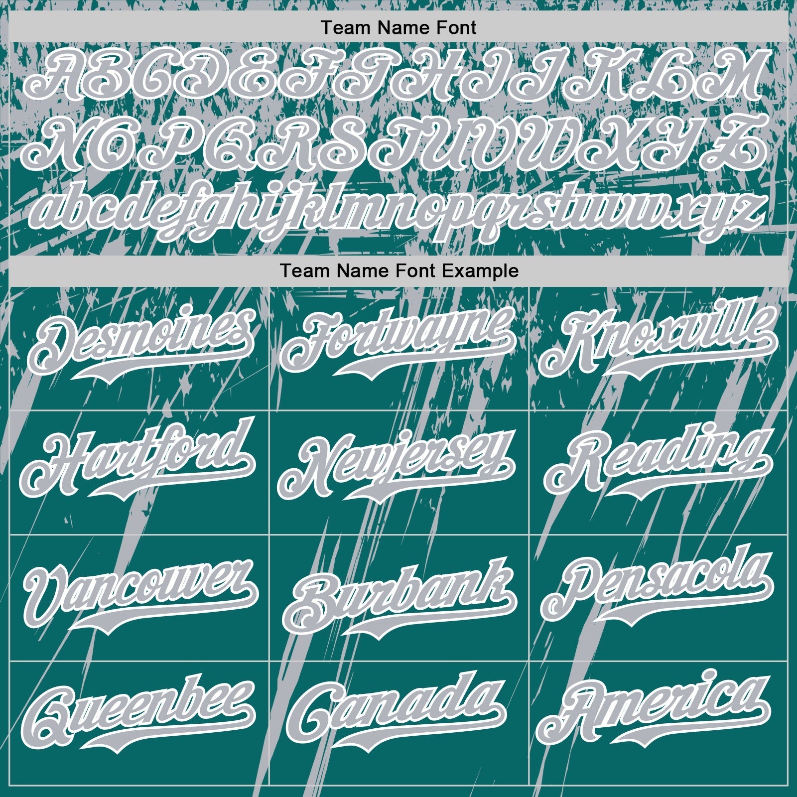 Custom Teal Gray-White Distressed Scratch Brush Stroke Authentic Baseball Jersey baseball jersey product view 4