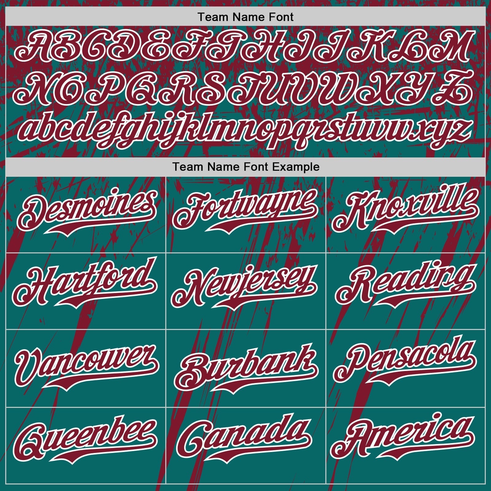 Custom Teal Crimson-White Distressed Scratch Brush Stroke Authentic Baseball Jersey baseball jersey product view 4