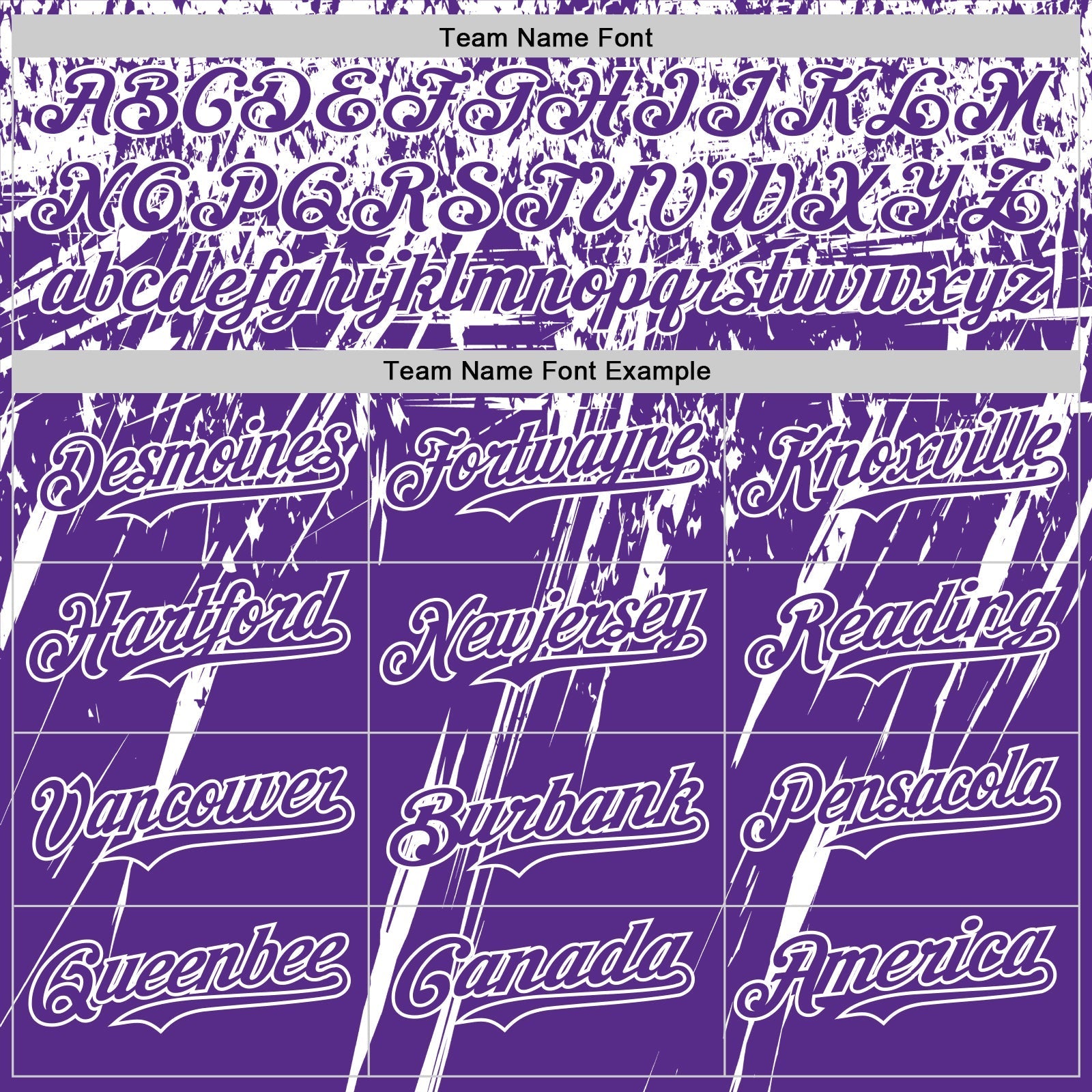 Custom Purple White Distressed Scratch Brush Stroke Authentic Baseball Jersey baseball jersey product view 4
