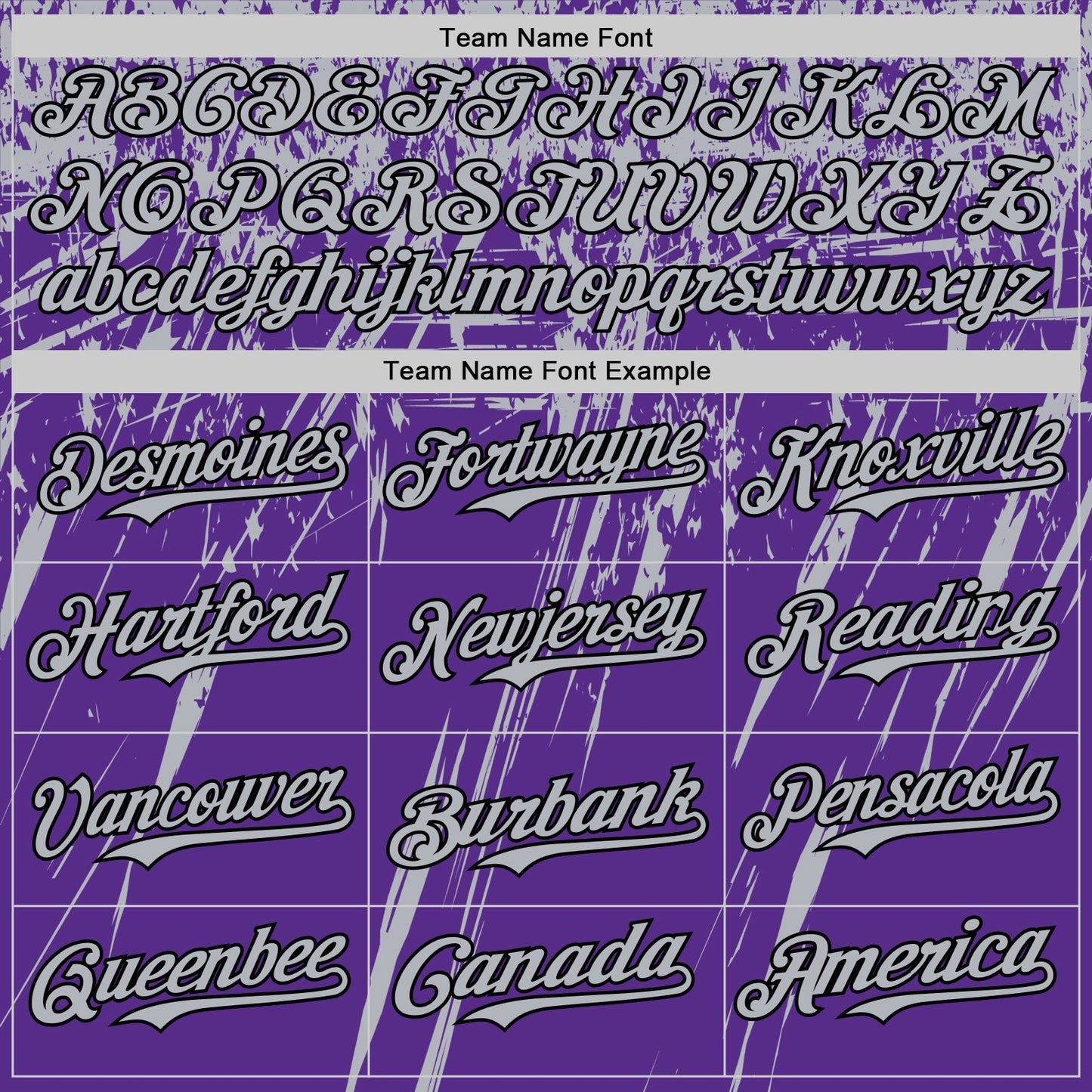 Custom Purple Gray-Black Distressed Scratch Brush Stroke Authentic Baseball Jersey baseball jersey product view 4