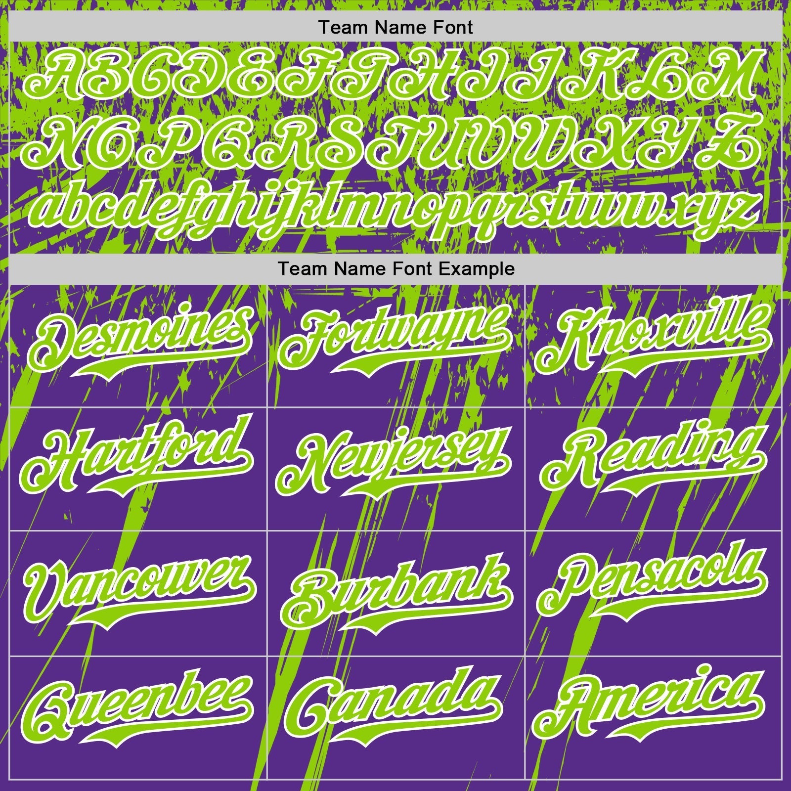 Custom Purple Neon Green-White Distressed Scratch Brush Stroke Authentic Baseball Jersey baseball jersey product view 4