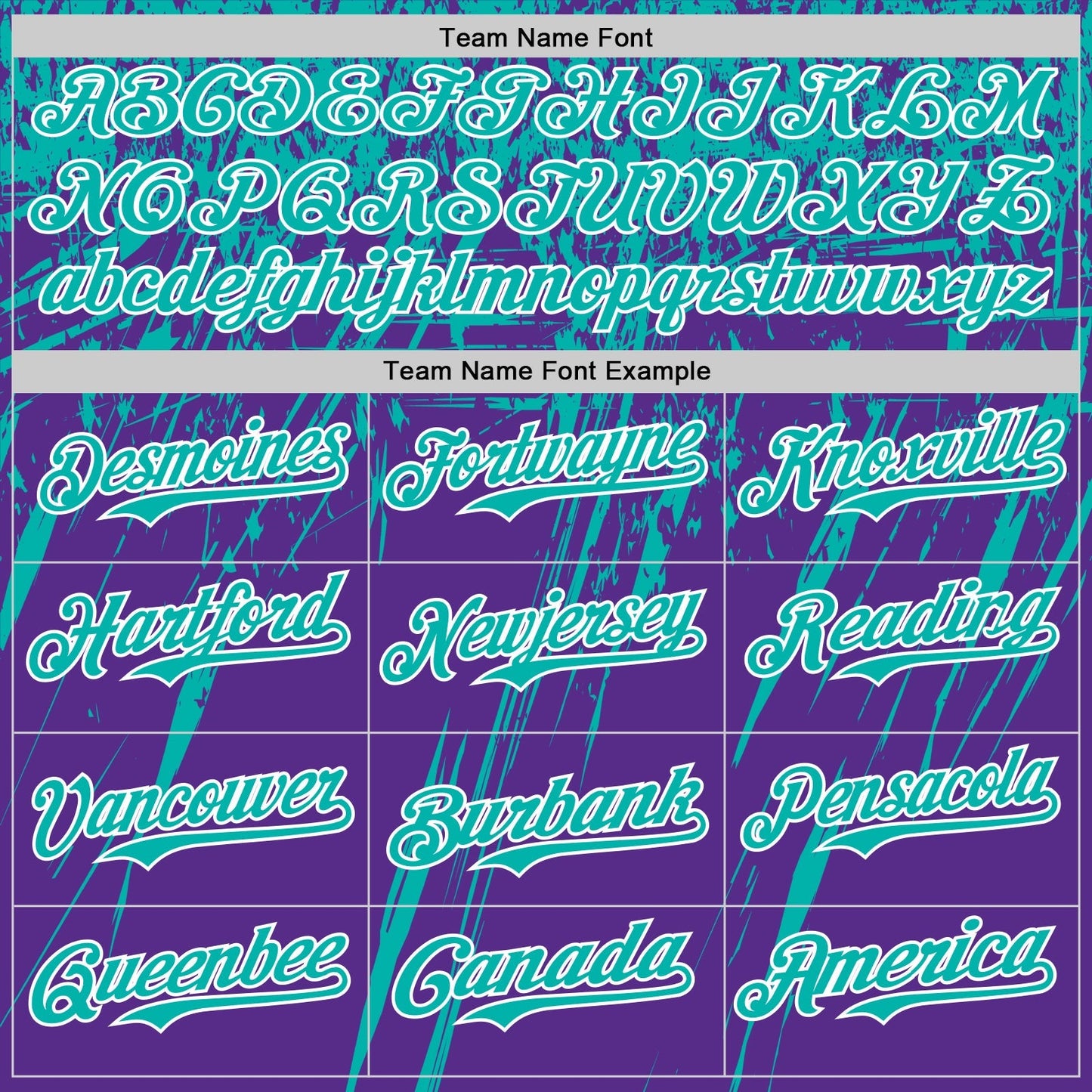 Custom Purple Aqua-White Distressed Scratch Brush Stroke Authentic Baseball Jersey baseball jersey product view 4