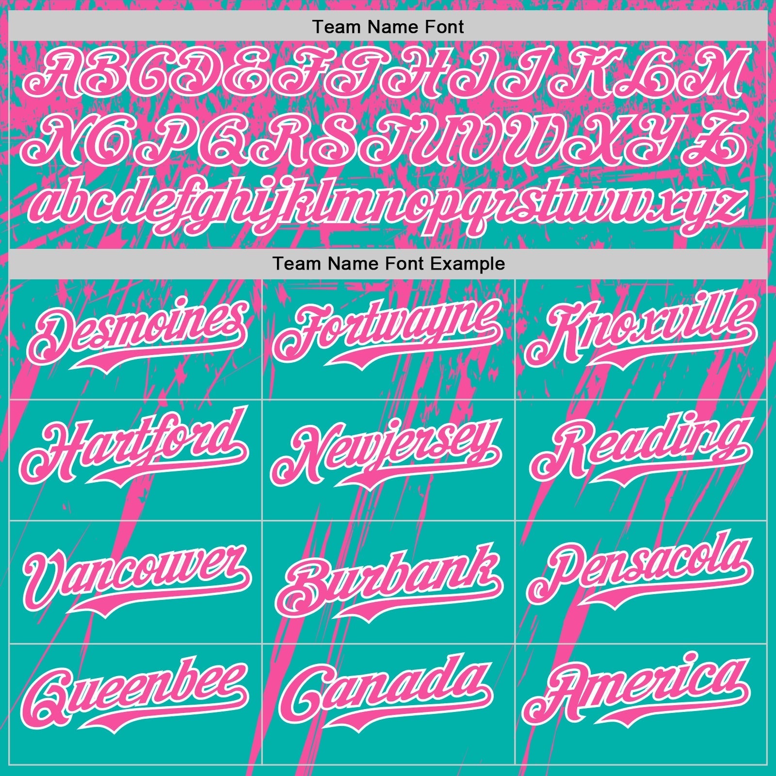 Custom Aqua Pink-White Distressed Scratch Brush Stroke Authentic Baseball Jersey baseball jersey product view 4
