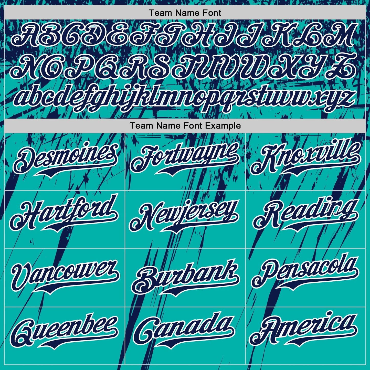 Custom Aqua Navy-White Distressed Scratch Brush Stroke Authentic Baseball Jersey baseball jersey product view 4