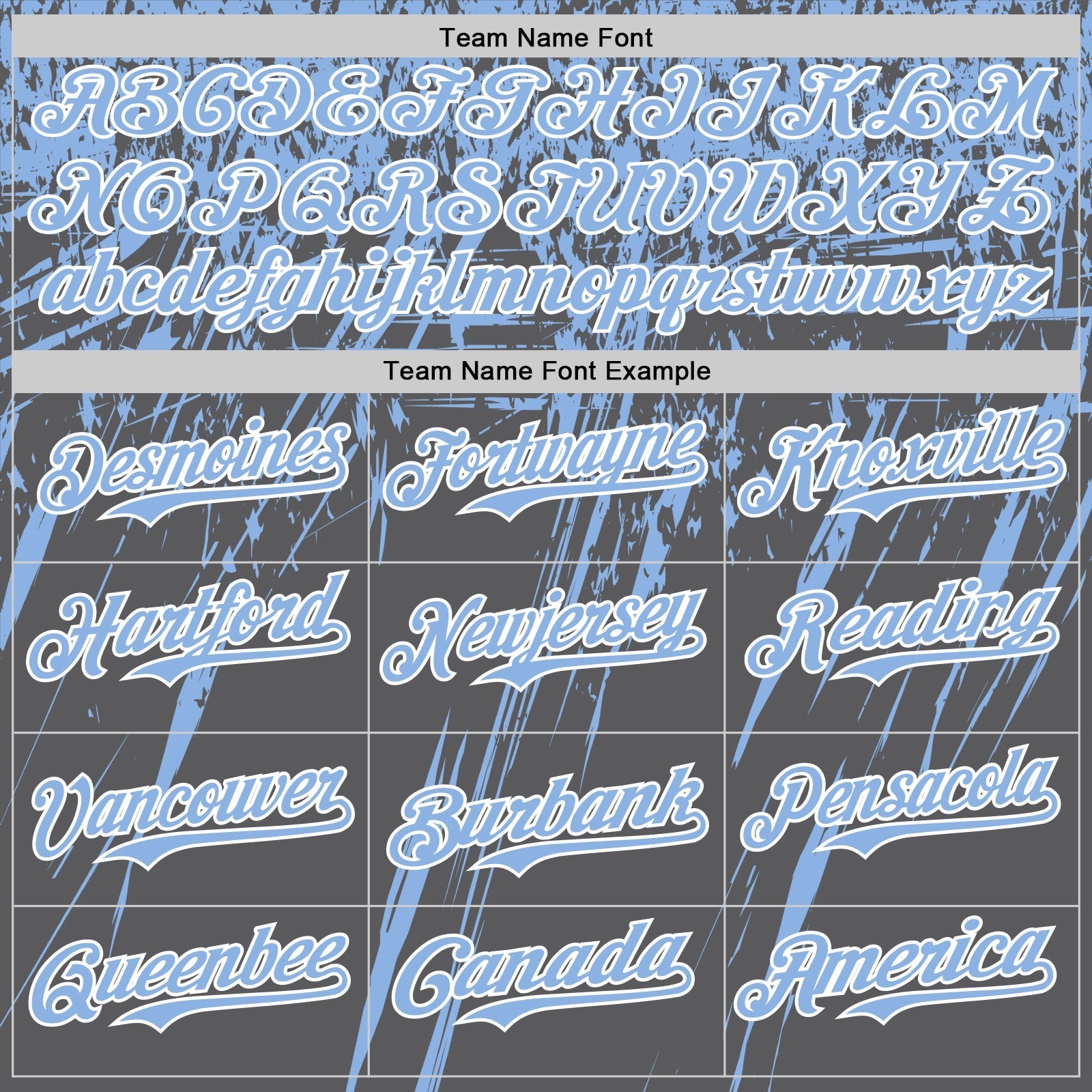 Custom Steel Gray Light Blue-White Distressed Scratch Brush Stroke Authentic Baseball Jersey baseball jersey product view 4
