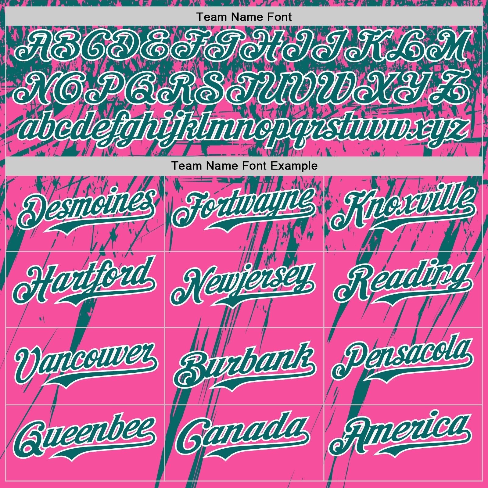 Custom Pink Teal-White Distressed Scratch Brush Stroke Authentic Baseball Jersey baseball jersey product view 4