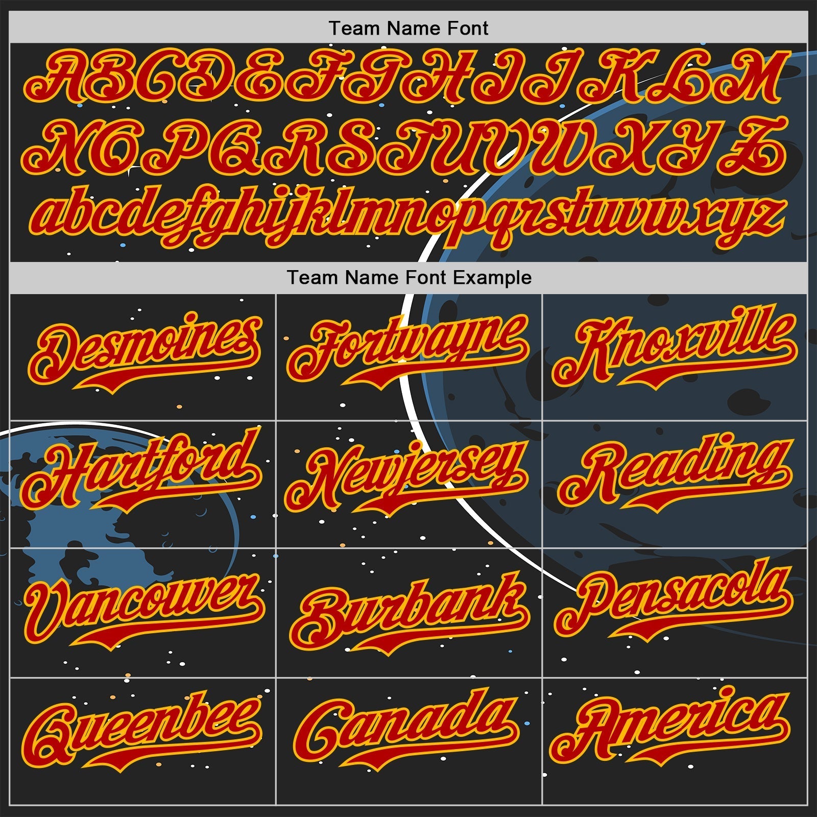 Custom Black Red-Gold Alien UFO Saucer Authentic Baseball Jersey baseball jersey product view 4