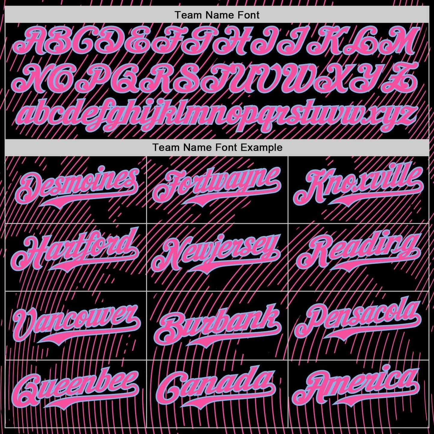 Custom Black Pink-Light Blue Curve Lines Authentic Baseball Jersey baseball jersey product view 4