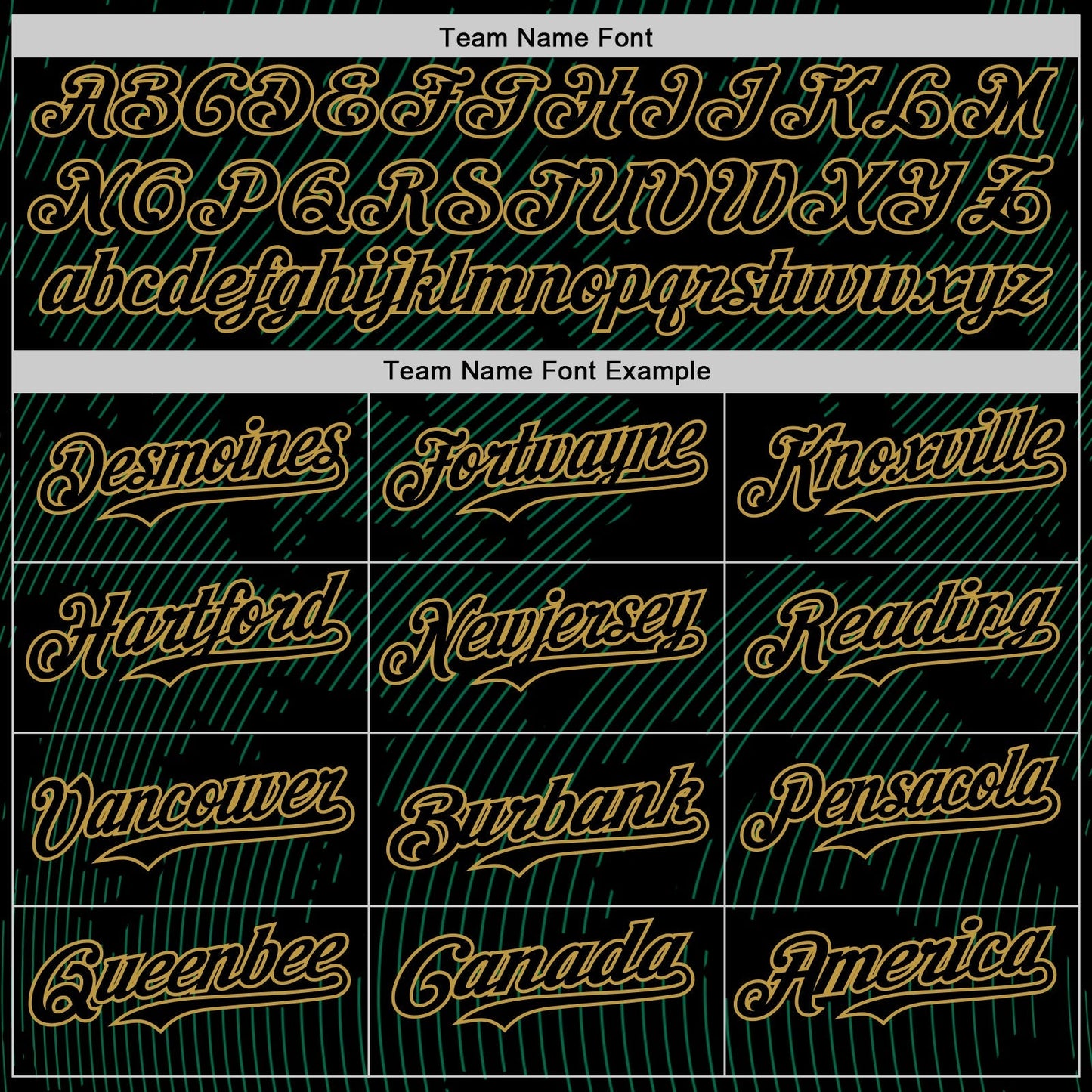 Custom Black Kelly Green-Old Gold Curve Lines Authentic Baseball Jersey baseball jersey product view 4