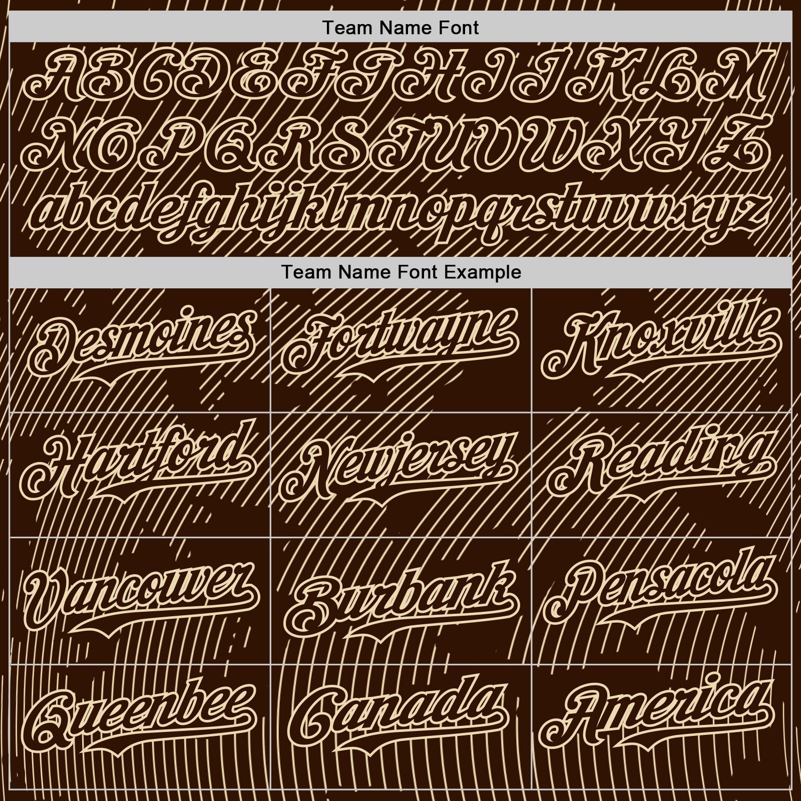 Custom Brown Cream Curve Lines Authentic Baseball Jersey baseball jersey product view 4
