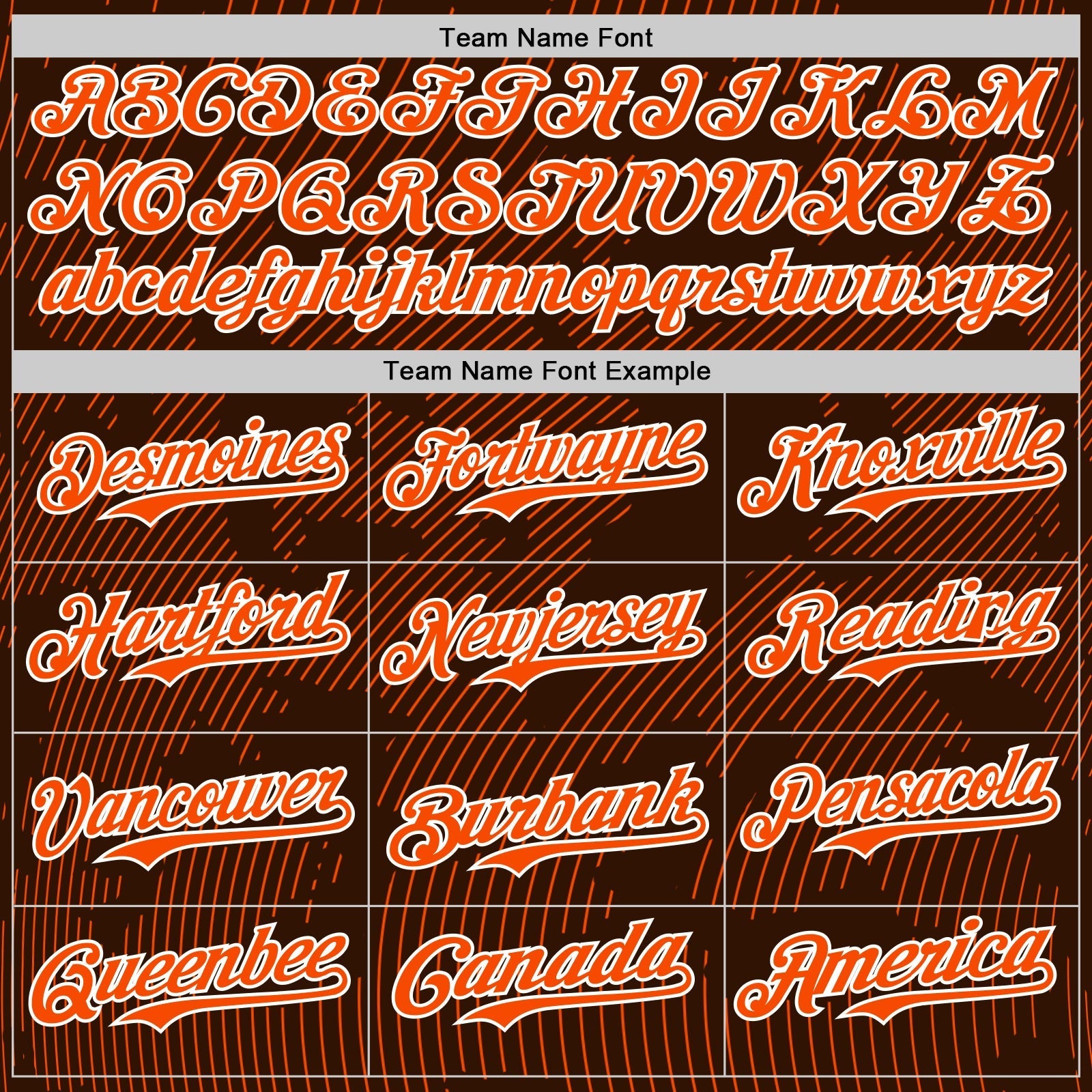 Custom Brown Orange-White Curve Lines Authentic Baseball Jersey baseball jersey product view 4