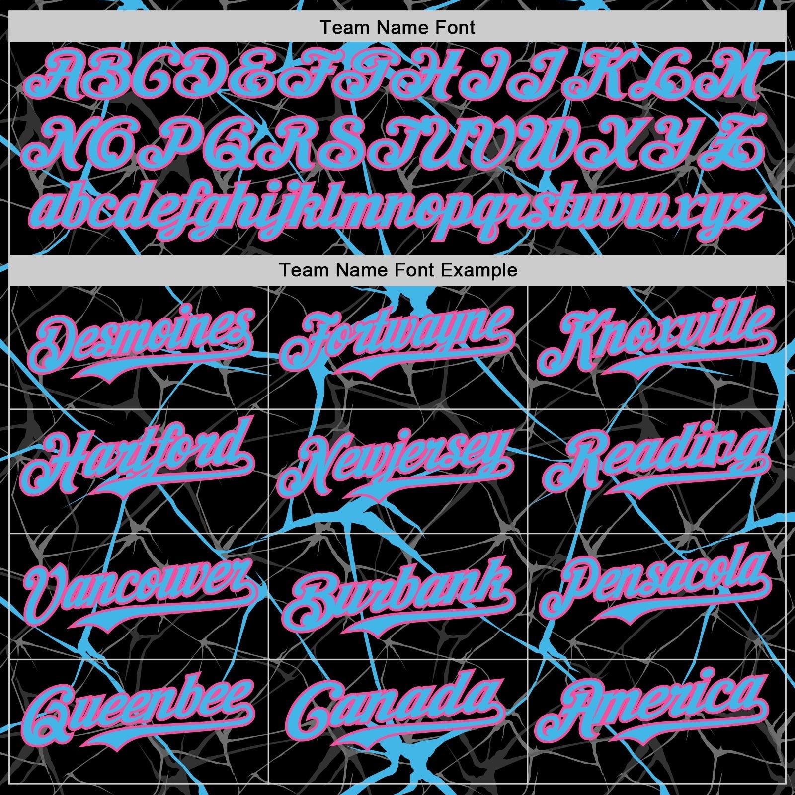 Custom Black Sky Blue-Pink 3D Pattern Design Abstract Network Authentic Baseball Jersey baseball jersey product view 4