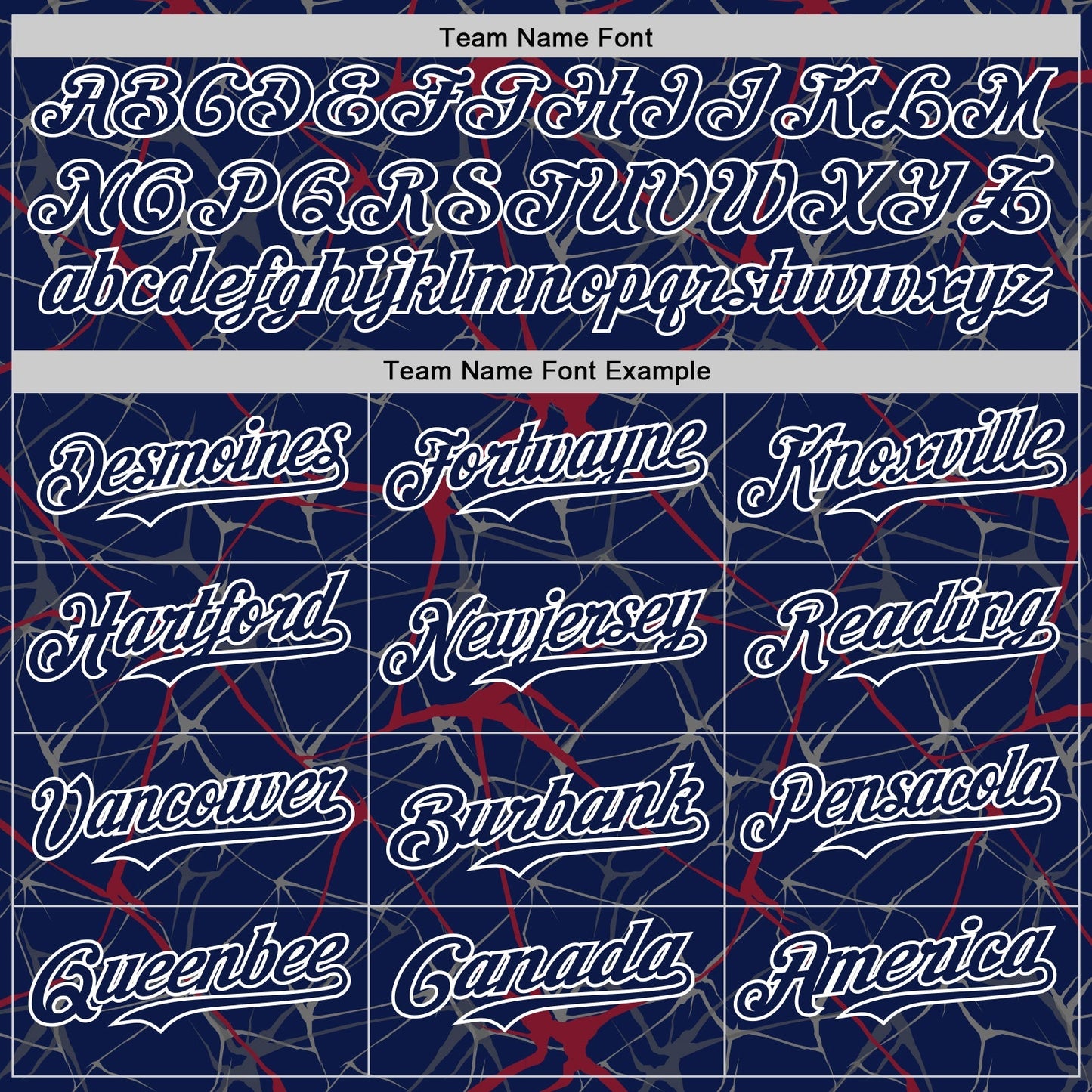 Custom Navy Crimson-White 3D Pattern Design Abstract Network Authentic Baseball Jersey baseball jersey product view 4