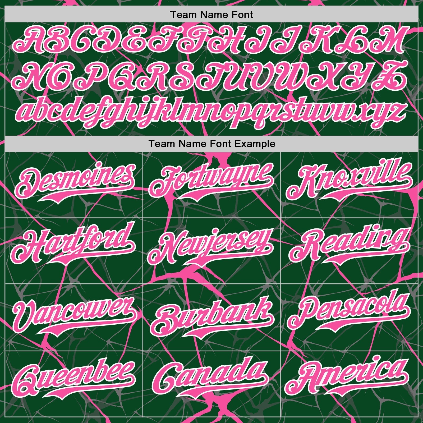 Custom Green Pink-White 3D Pattern Design Abstract Network Authentic Baseball Jersey baseball jersey product view 4