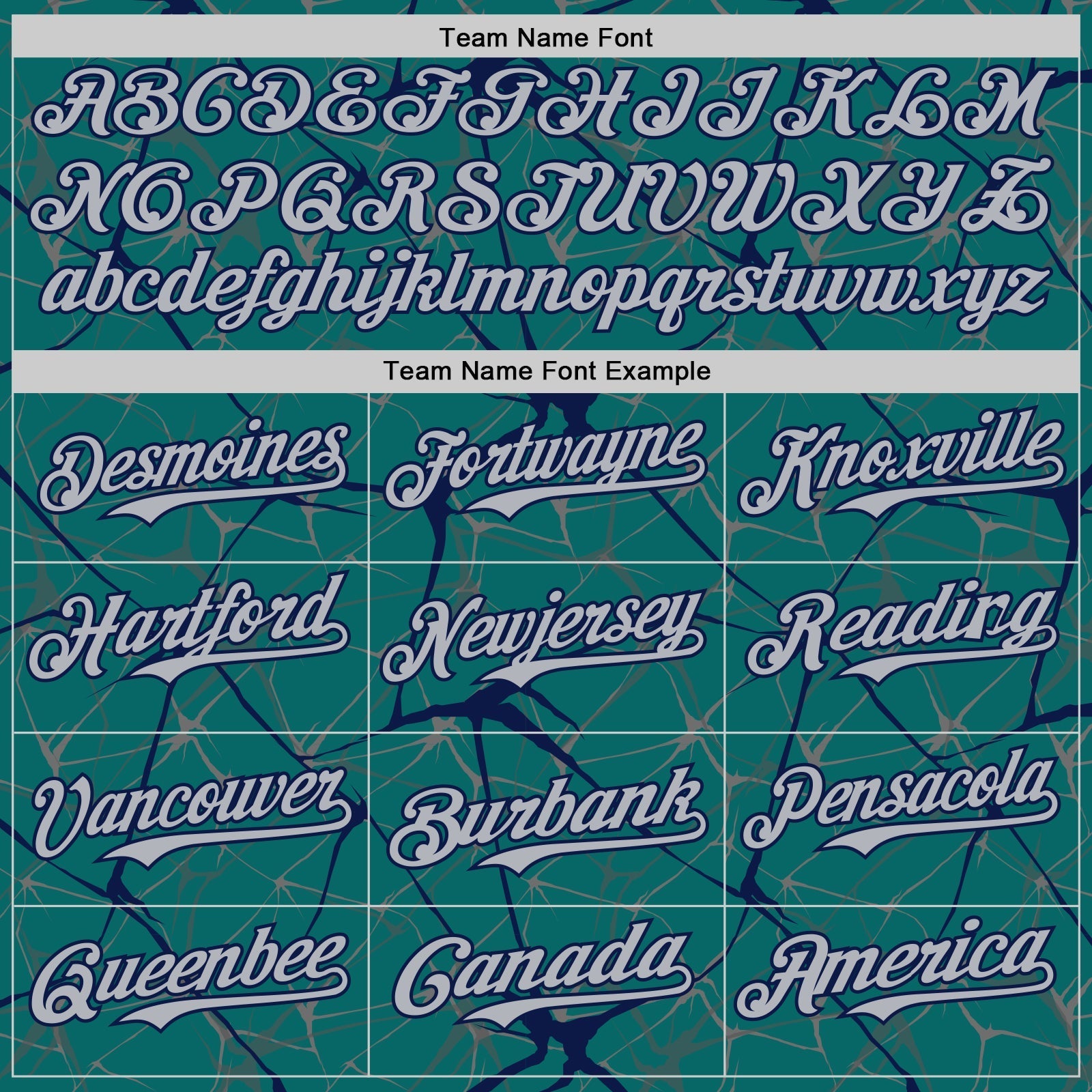 Custom Teal Gray-Navy 3D Pattern Design Abstract Network Authentic Baseball Jersey baseball jersey product view 4