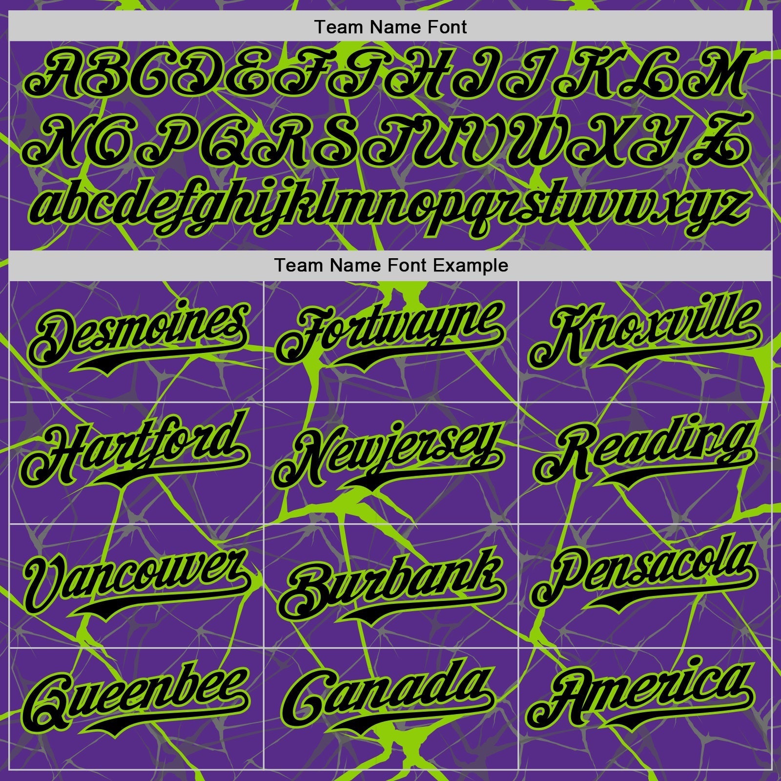 Custom Purple Black-Neon Green 3D Pattern Design Abstract Network Authentic Baseball Jersey baseball jersey product view 4