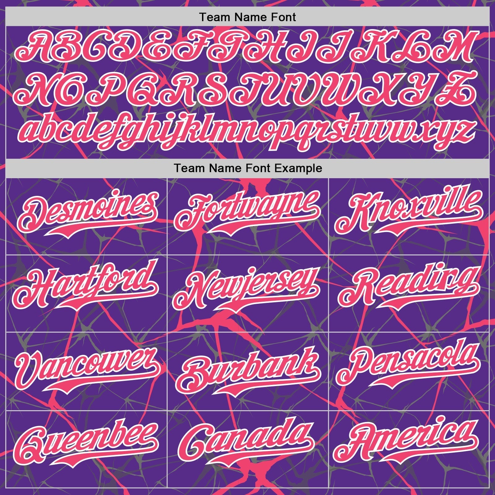 Custom Purple Neon Pink-White 3D Pattern Design Abstract Network Authentic Baseball Jersey baseball jersey product view 4