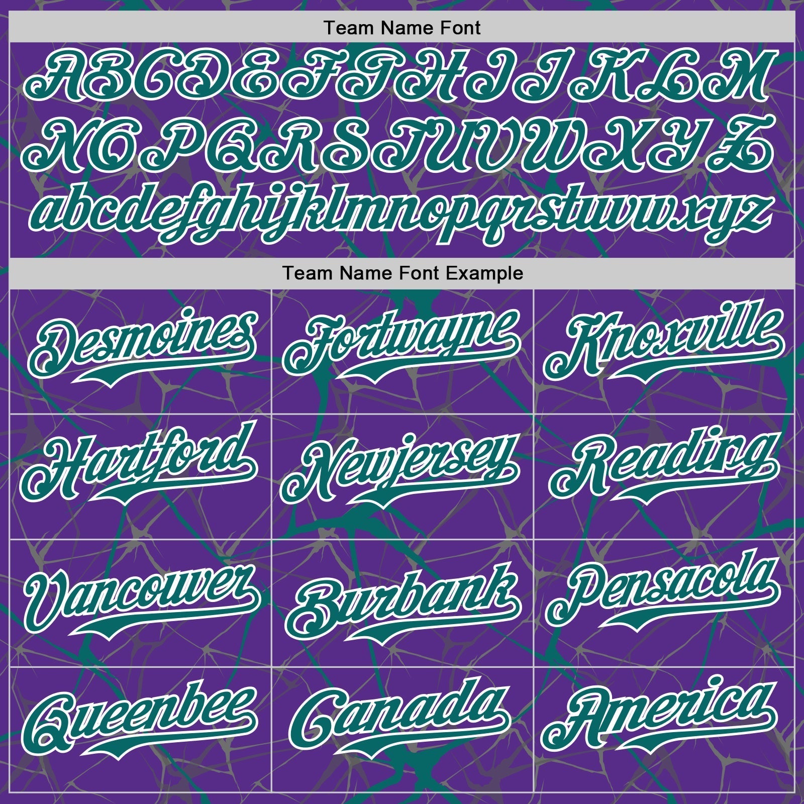 Custom Purple Teal-White 3D Pattern Design Abstract Network Authentic Baseball Jersey baseball jersey product view 4