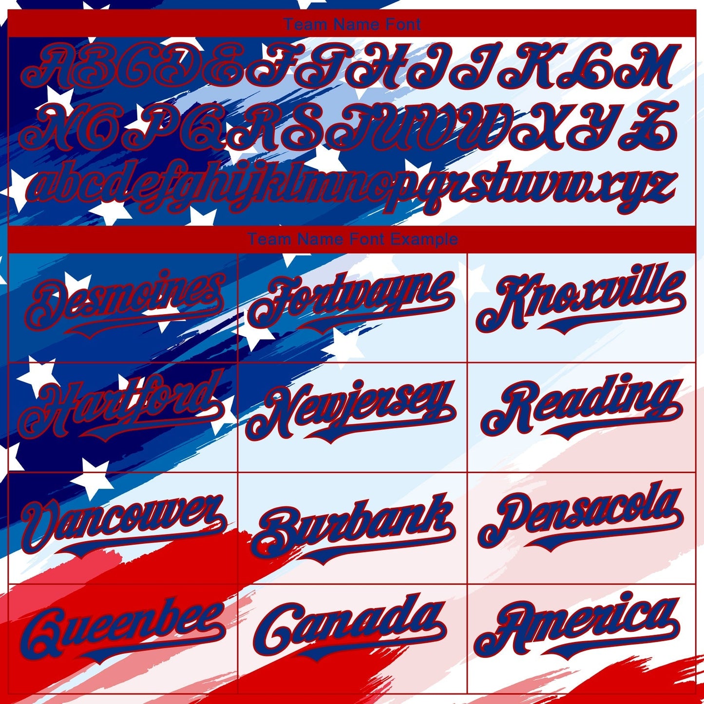 Custom White Royal-Red 3D American Flag Fashion Authentic Baseball Jersey baseball jersey product view 4