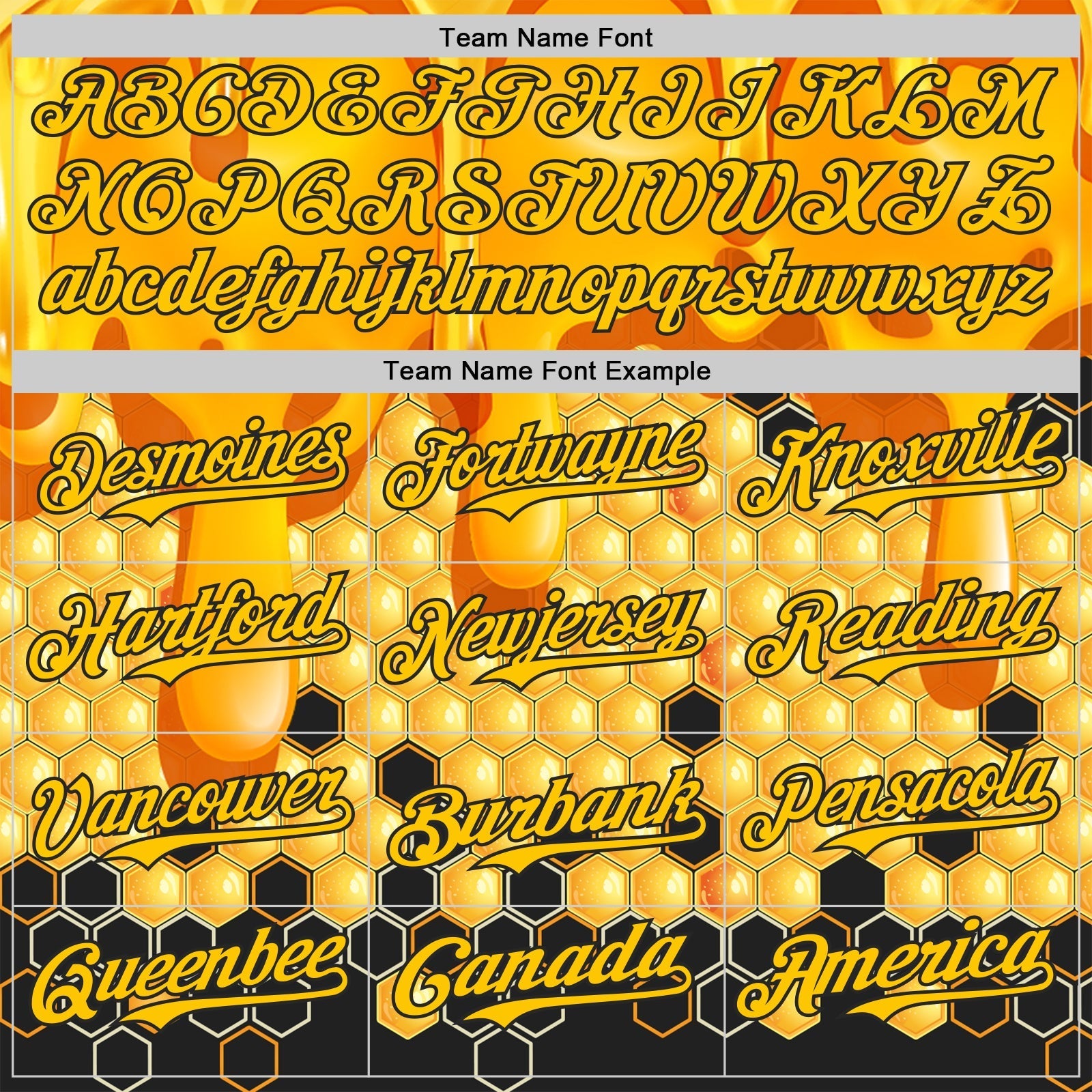 Custom Yellow-Black Foodie Food Honey Bee Authentic Baseball Jersey baseball jersey product view 4
