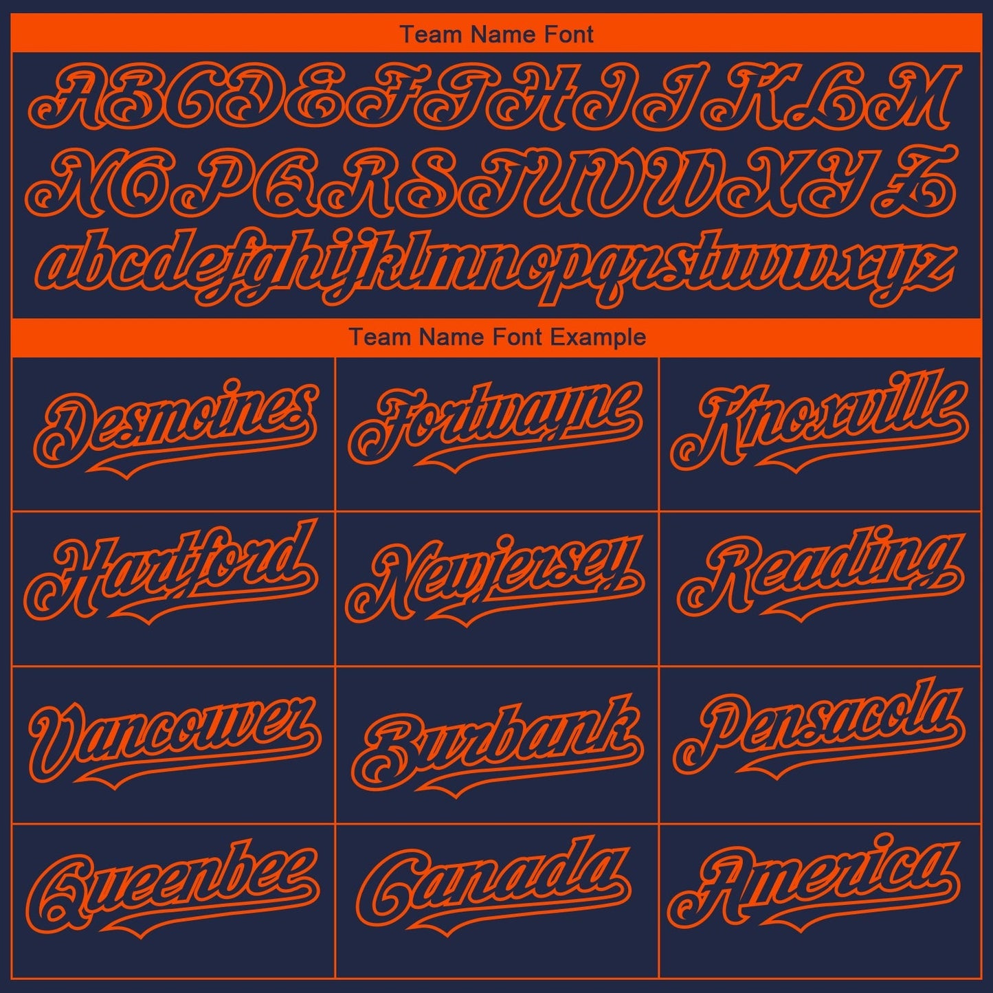 Custom Navy Orange 3D Chicago City Edition Fade Fashion Authentic Baseball Jersey baseball jersey product view 4