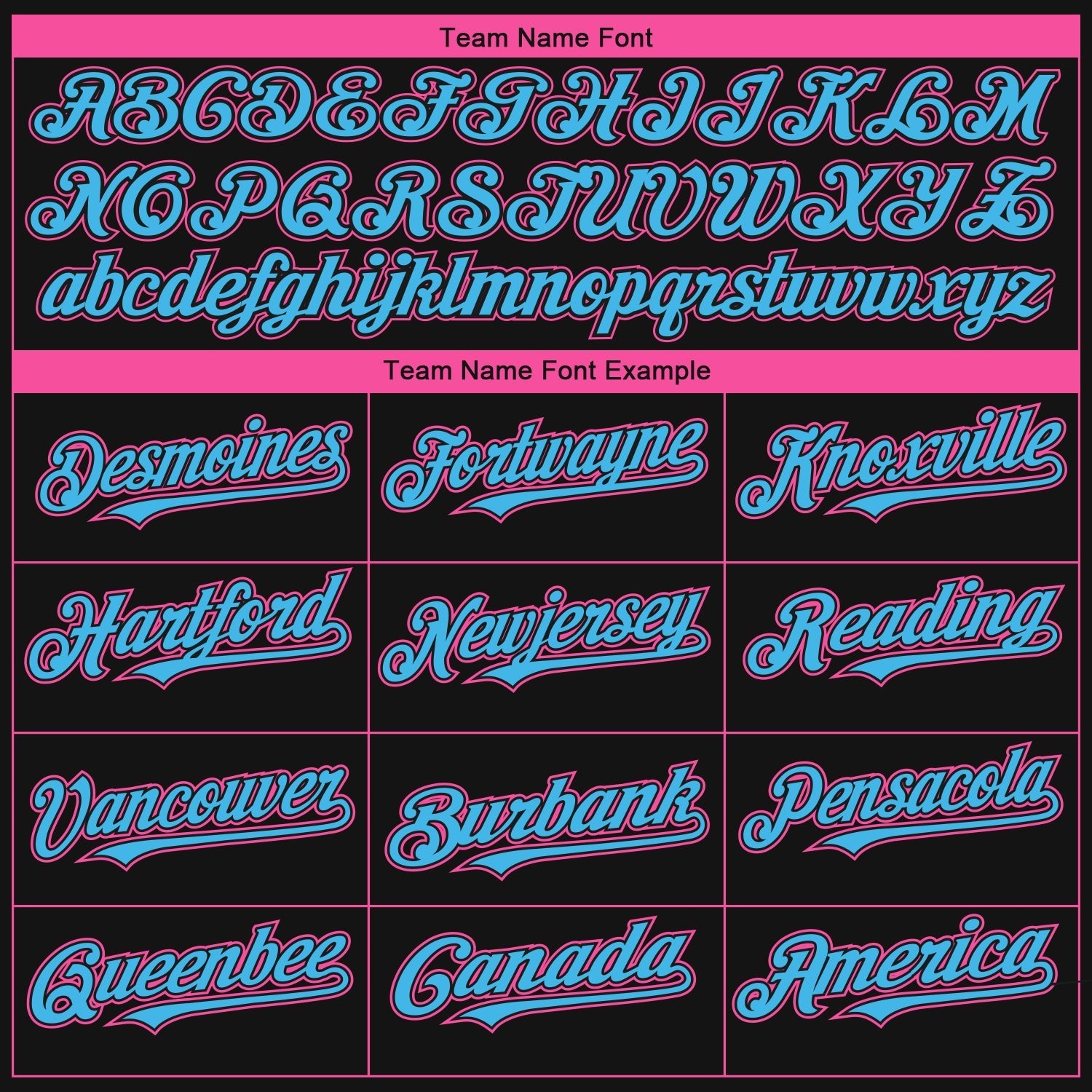 Custom Black Sky Blue-Pink 3D Miami City Edition Fade Fashion Authentic Baseball Jersey baseball jersey product view 4