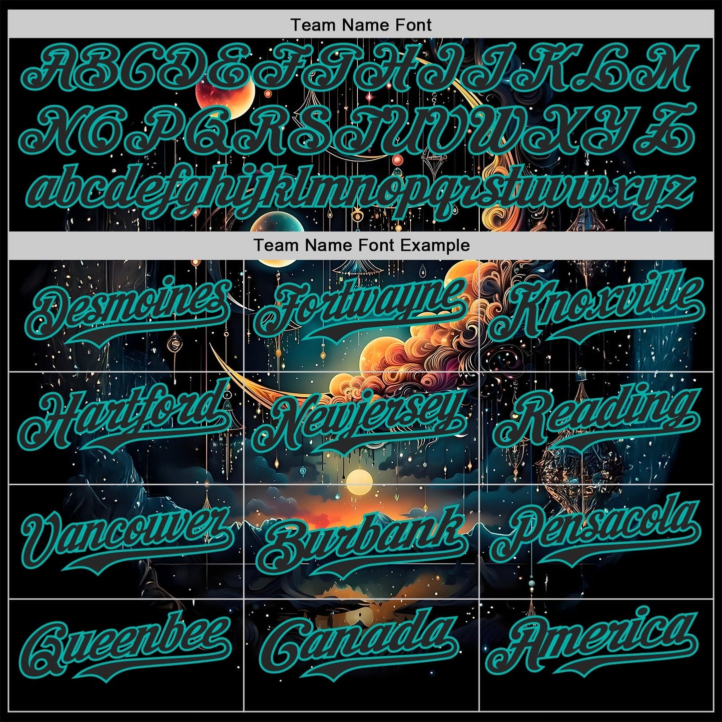 Custom Black-Aqua Galaxy Star Nebula Authentic Baseball Jersey baseball jersey product view 4