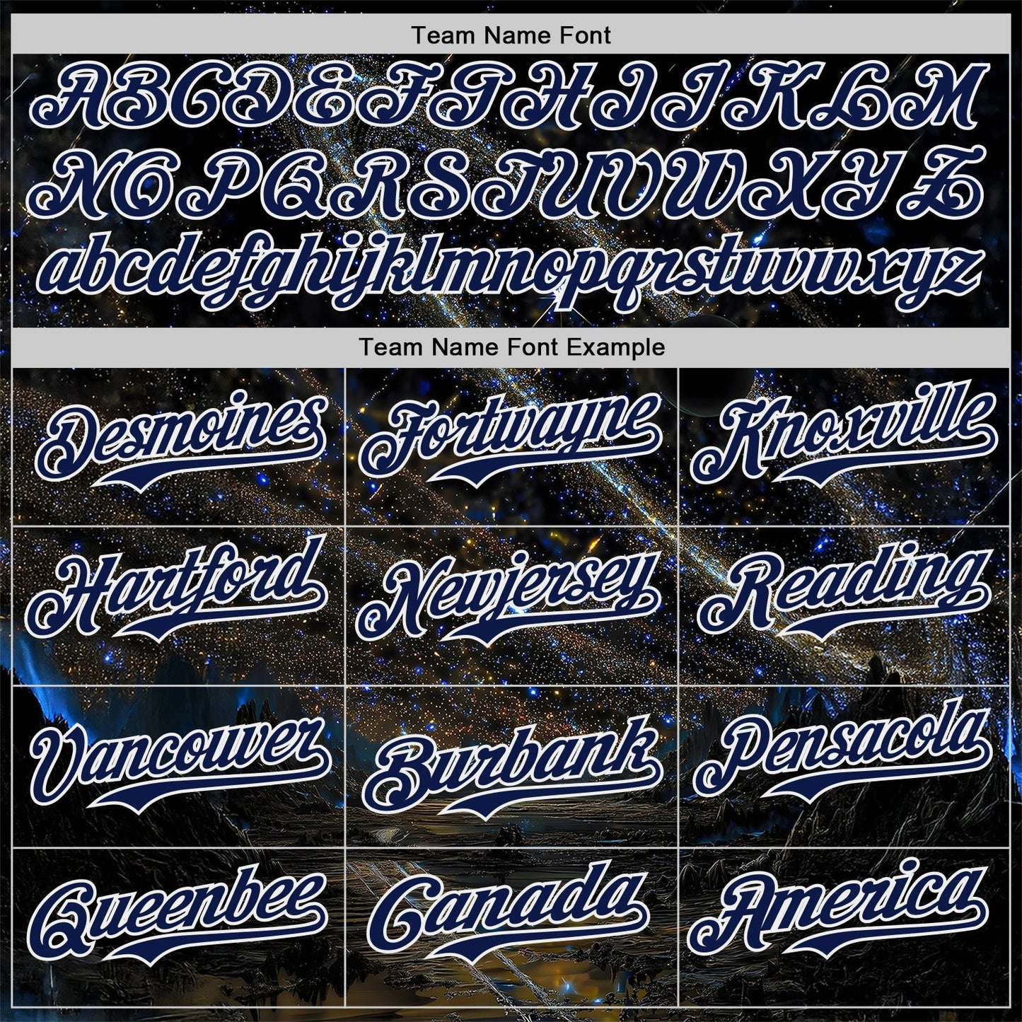 Custom Black Navy-White Galaxy Star Authentic Baseball Jersey baseball jersey product view 4
