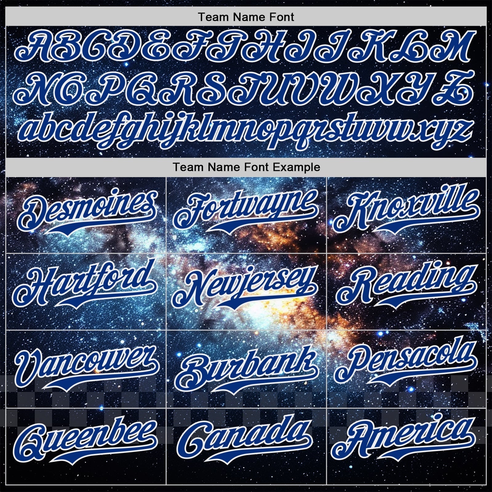Custom Black Royal-White Galaxy Star Nebula Authentic Baseball Jersey baseball jersey product view 4