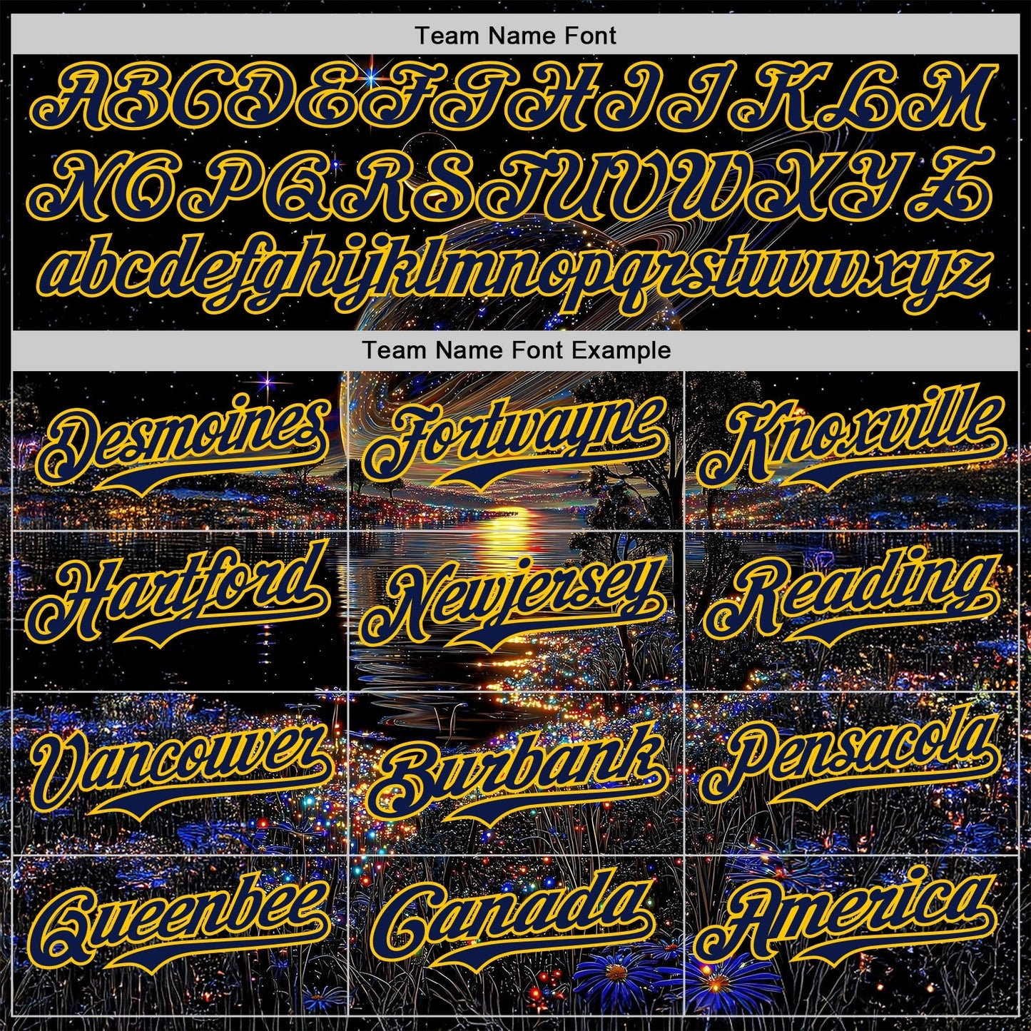Custom Black Navy-Yellow Galaxy Star Authentic Baseball Jersey baseball jersey product view 4