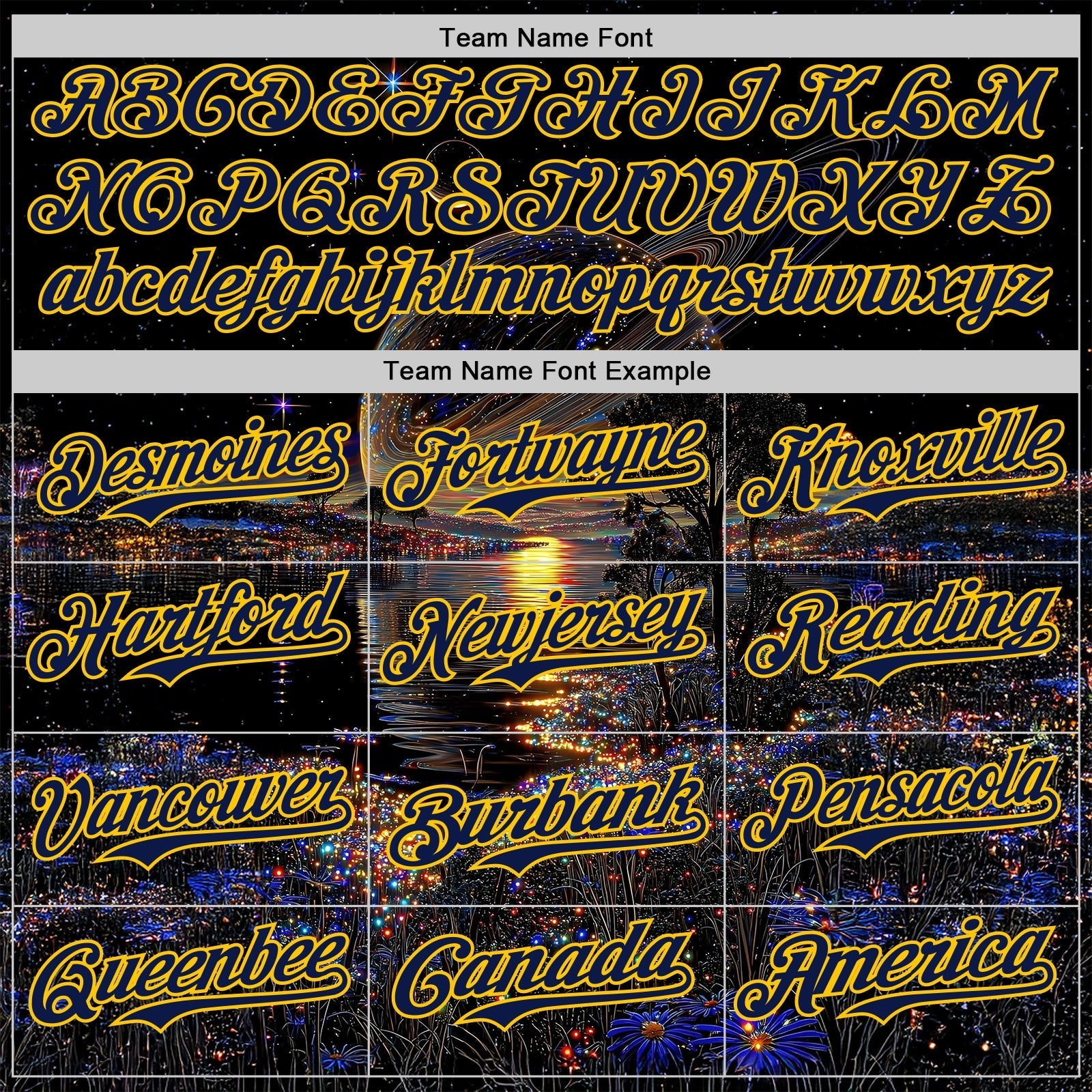 Custom Black Navy-Yellow Galaxy Star Authentic Baseball Jersey baseball jersey product view 4