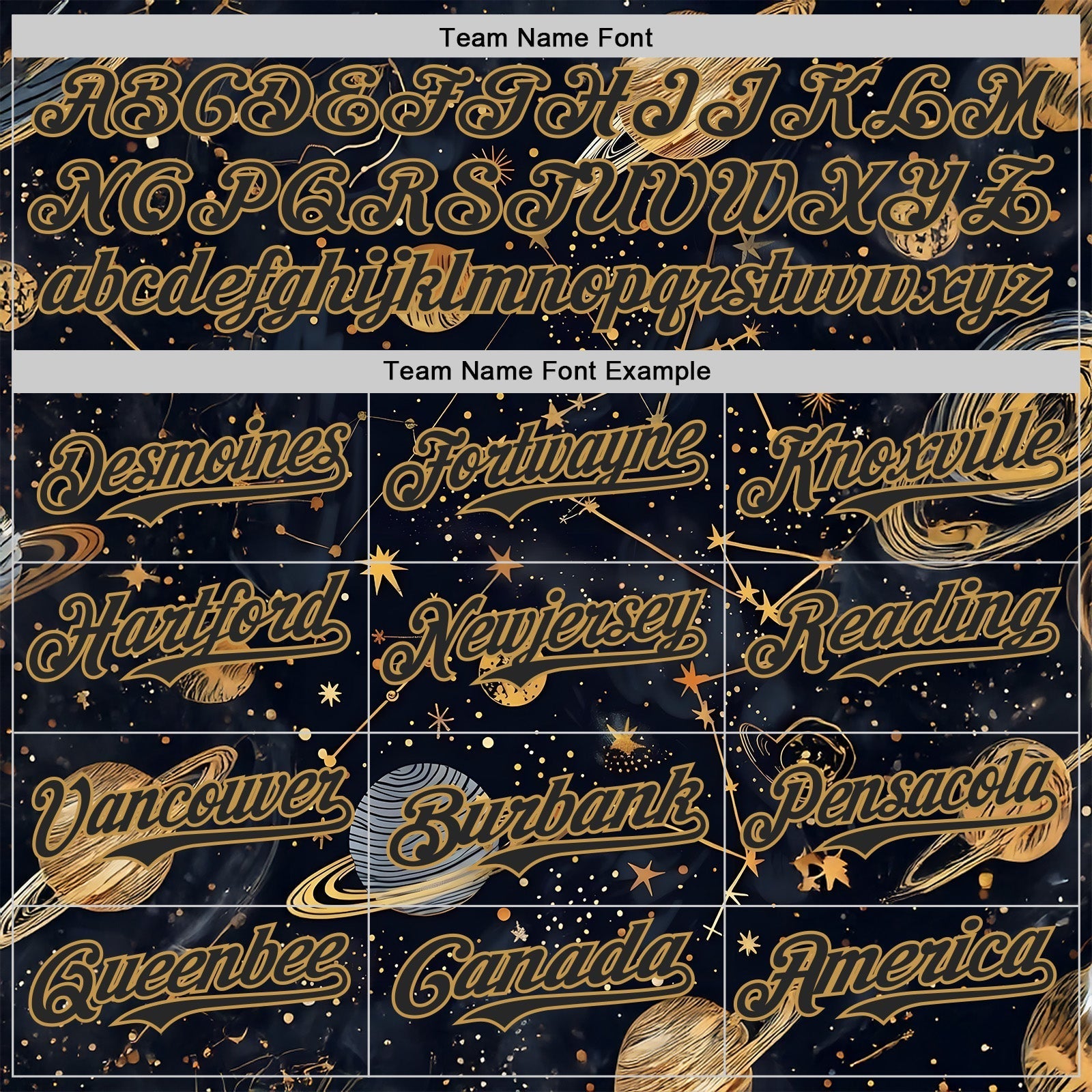 Custom Black-Vegas Gold Galaxy Star Authentic Baseball Jersey baseball jersey product view 4