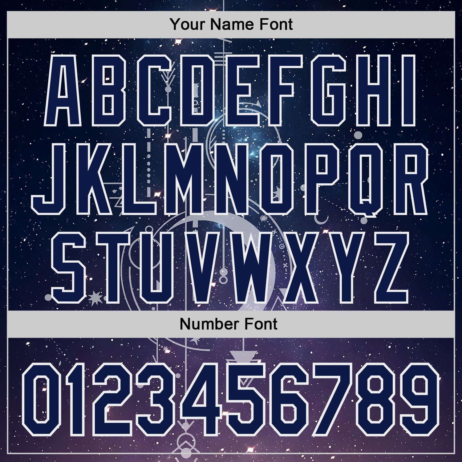 Custom Dark Purple Navy-White Galaxy Star Authentic Baseball Jersey baseball jersey product view 5
