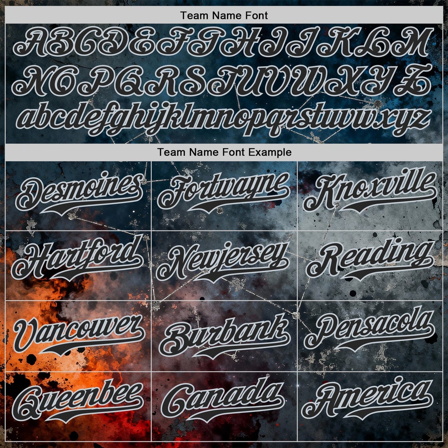 Custom Navy Black-Silver Galaxy Star Nebula Authentic Baseball Jersey baseball jersey product view 4