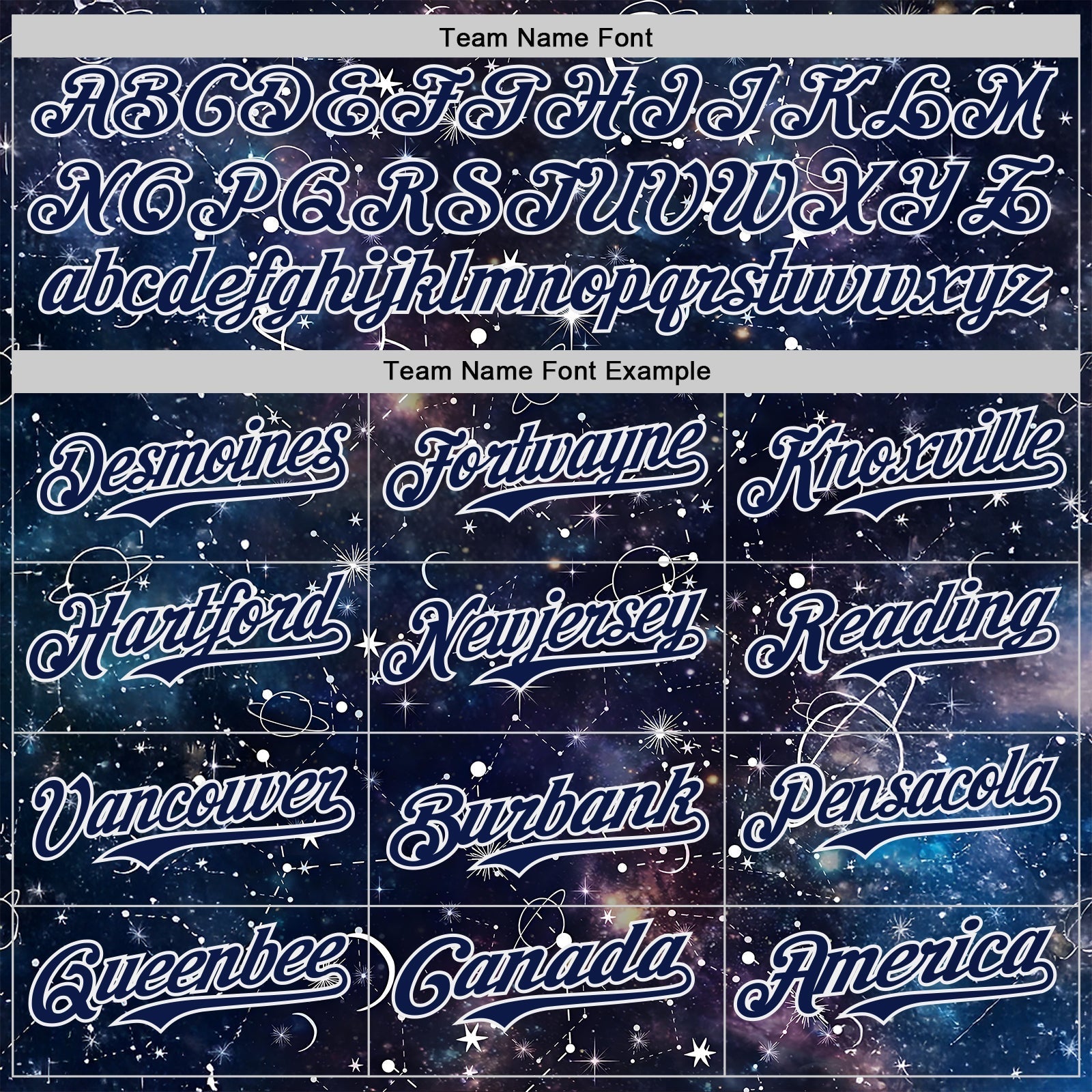 Custom Navy-White Galaxy Star Nebula Authentic Baseball Jersey baseball jersey product view 4