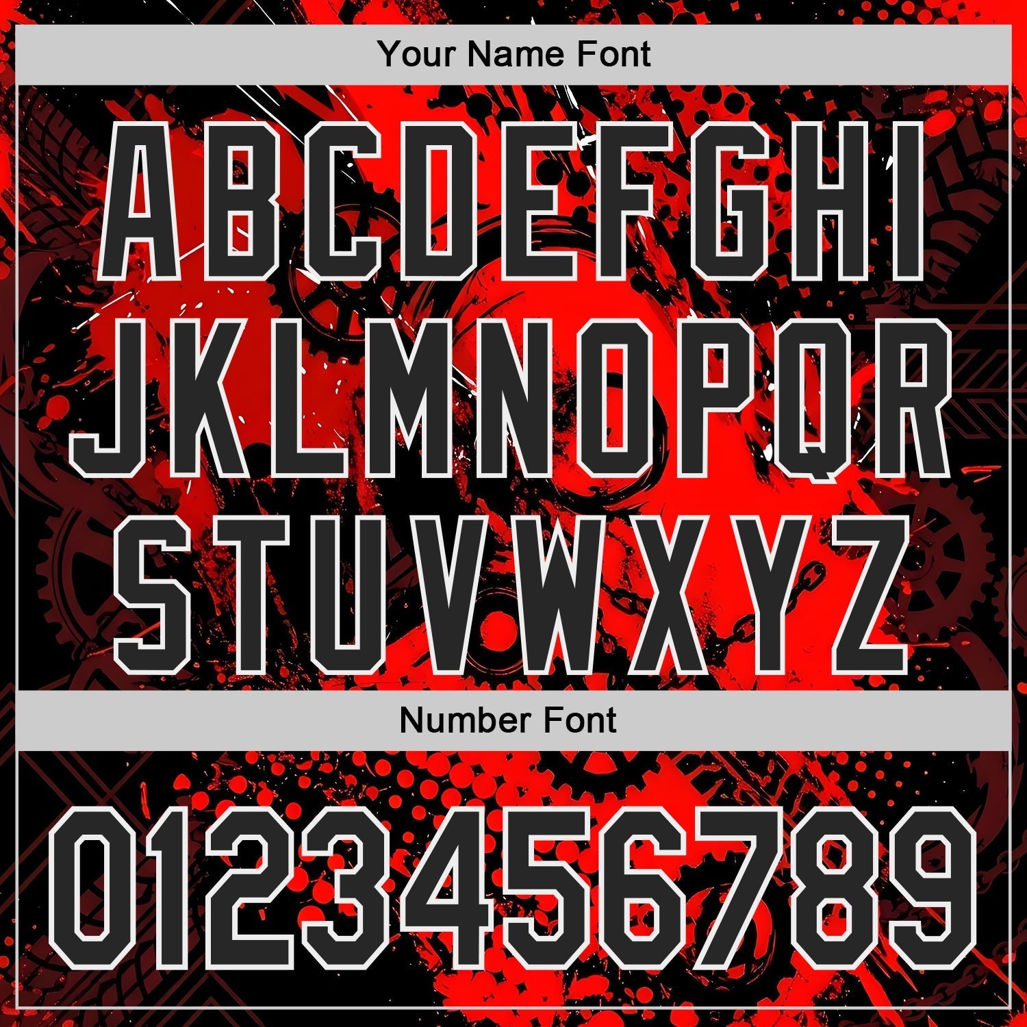 Custom Red Black-White 3D Pattern Design Motorcycle Motocross Halftone Dot Authentic Baseball Jersey baseball jersey product view 5