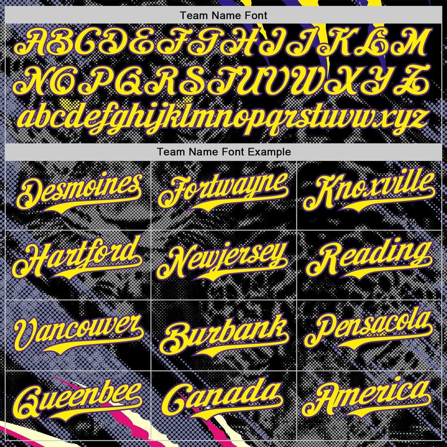 Custom Black Light Yellow-Purple Leopard Print Scratch Authentic Baseball Jersey baseball jersey product view 4