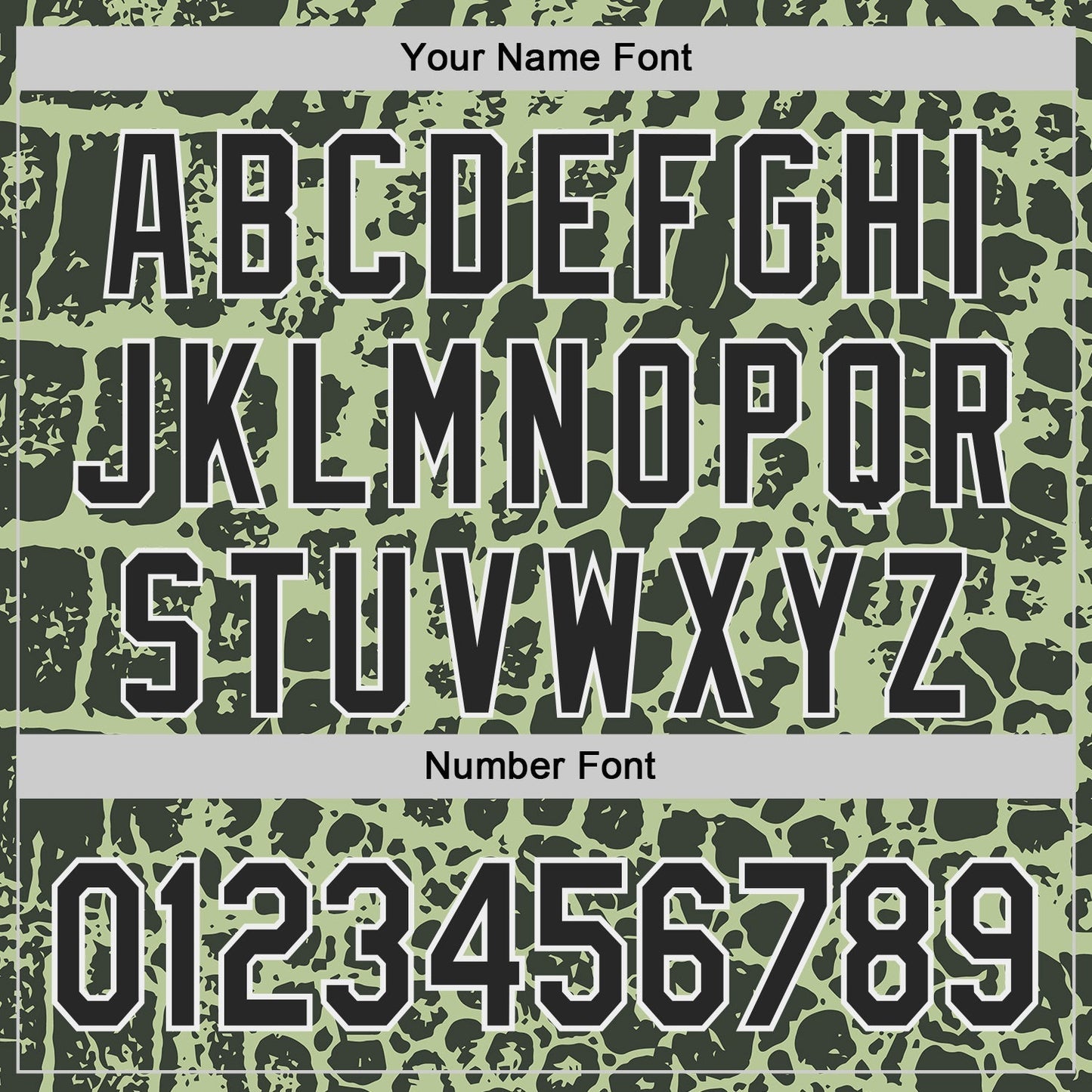 Custom Green Black-White Crocodile Skin Authentic Baseball Jersey baseball jersey product view 5