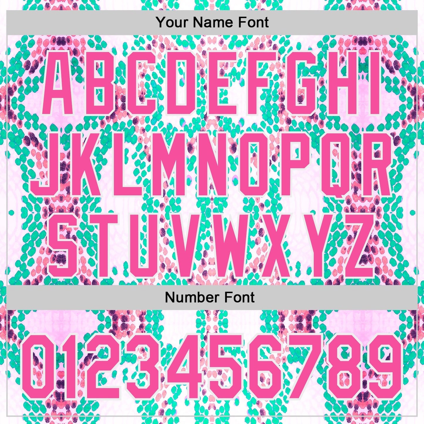 Custom White Pink-Green Snake Skin Authentic Baseball Jersey baseball jersey product view 5