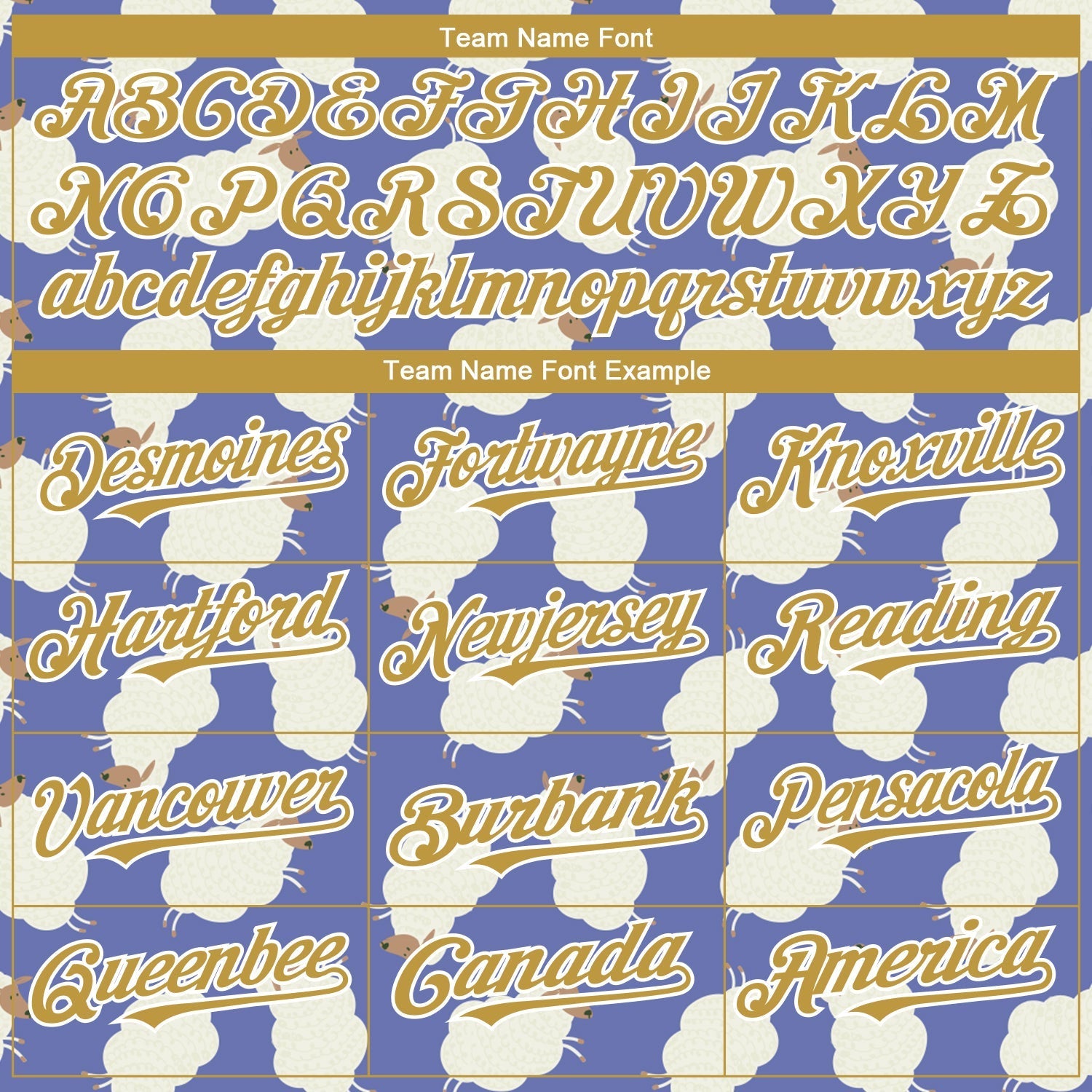 Custom Purple Old Gold-White 3D Pattern Design Goat Authentic Baseball Jersey baseball jersey product view 4