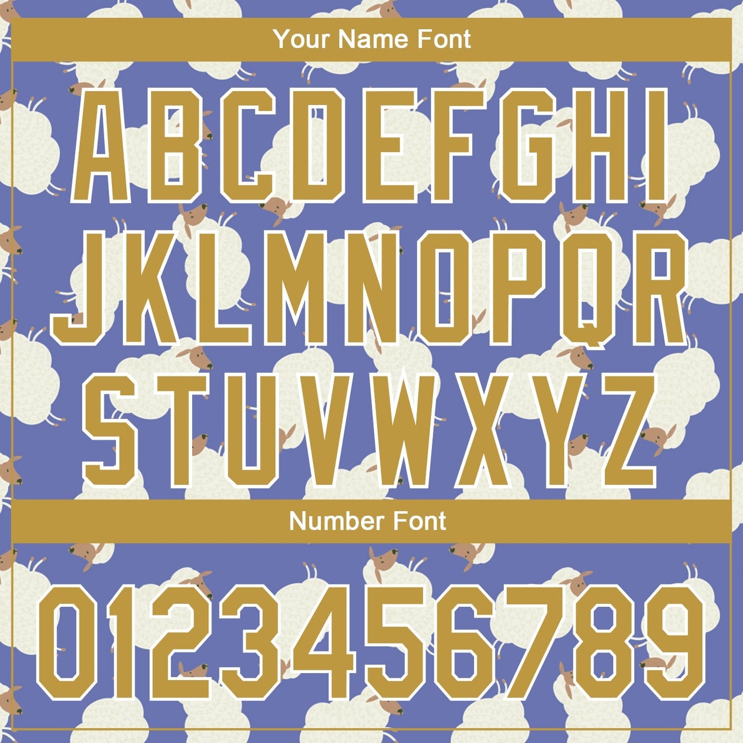 Custom Purple Old Gold-White 3D Pattern Design Goat Authentic Baseball Jersey baseball jersey product view 5