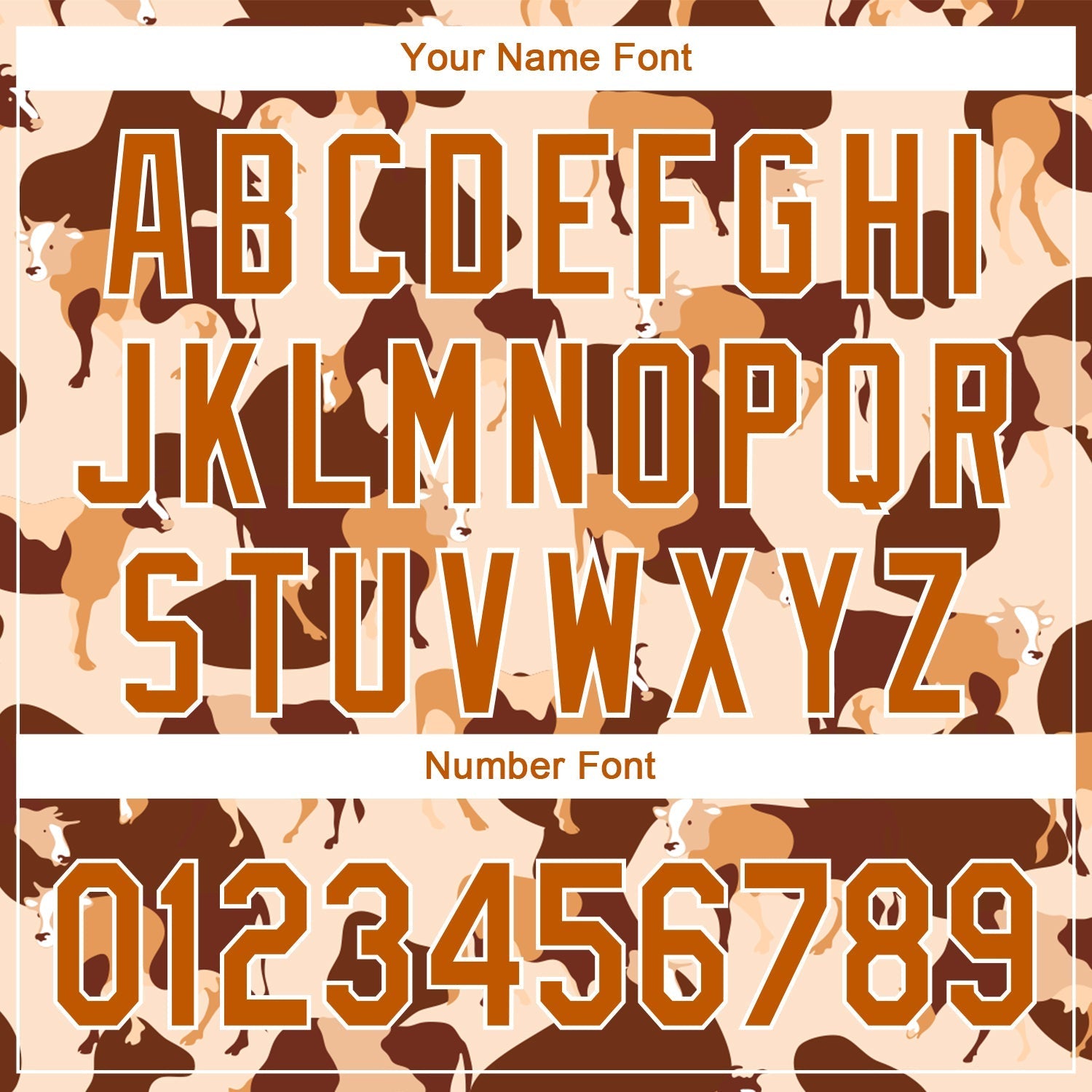 Custom Cream Texas Orange-White 3D Pattern Design Ox Authentic Baseball Jersey baseball jersey product view 5